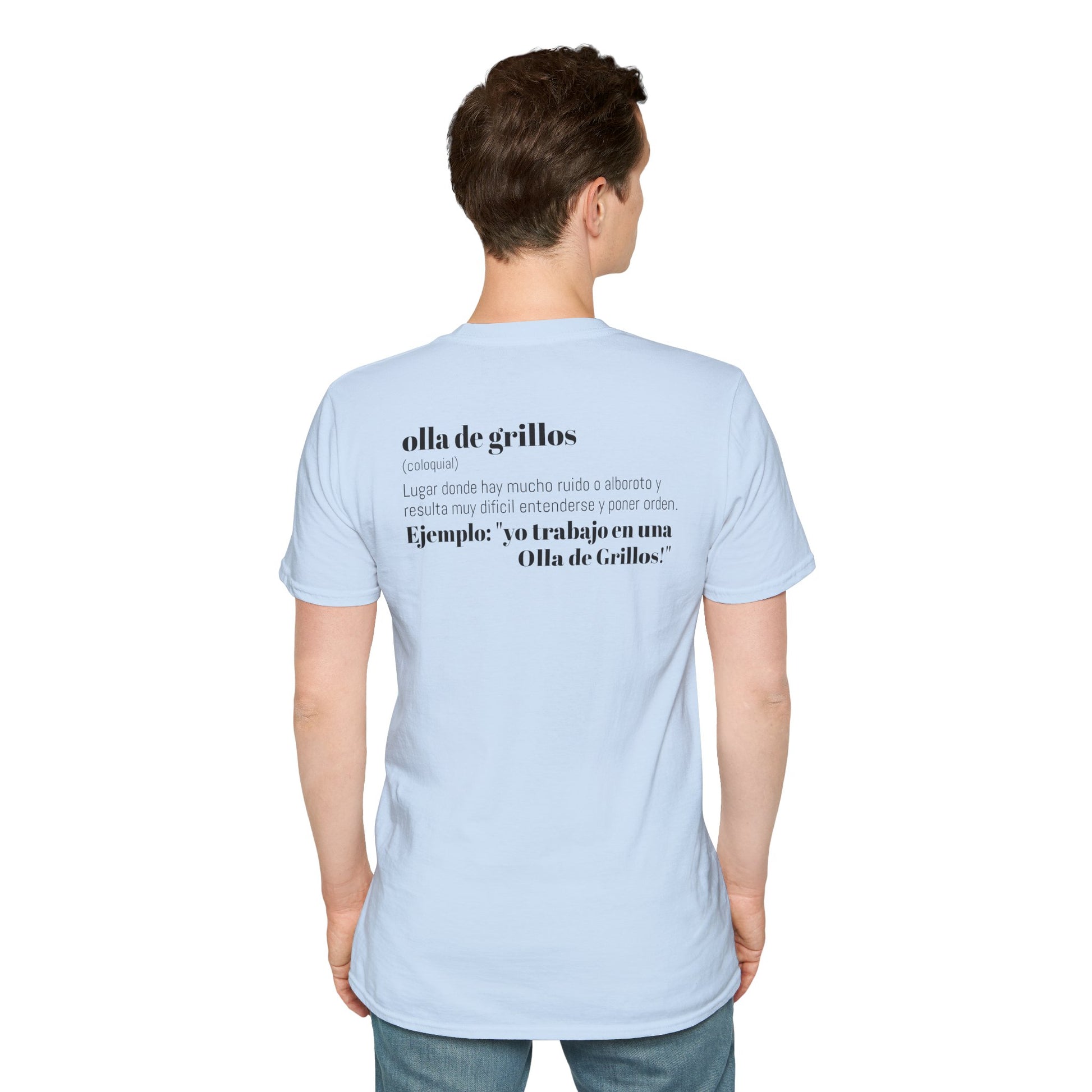 Funny T-Shirt: “Una Olla de Grillos”
