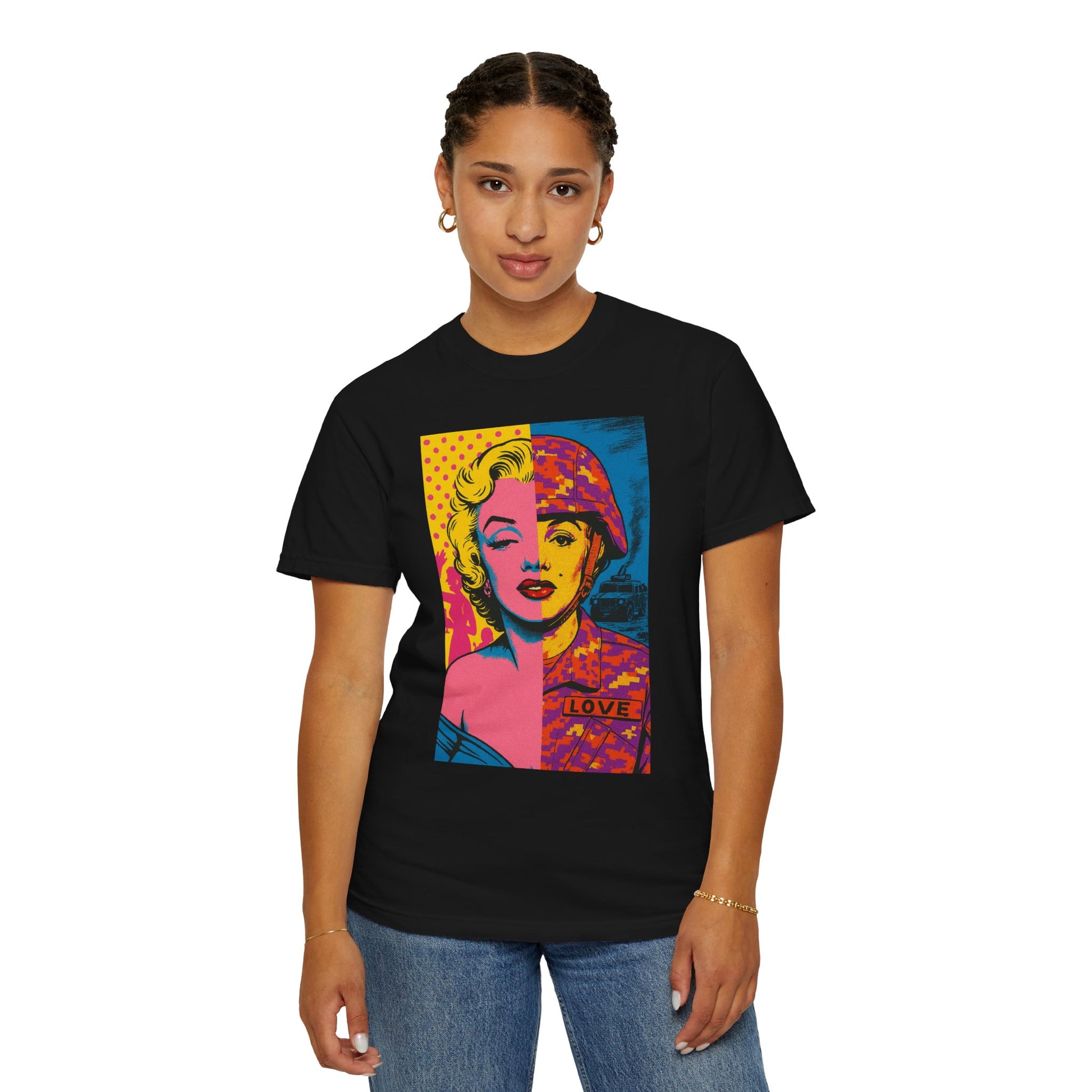 Marilyn Monroe Soldier Edition – Military-Urban Graphic Tee