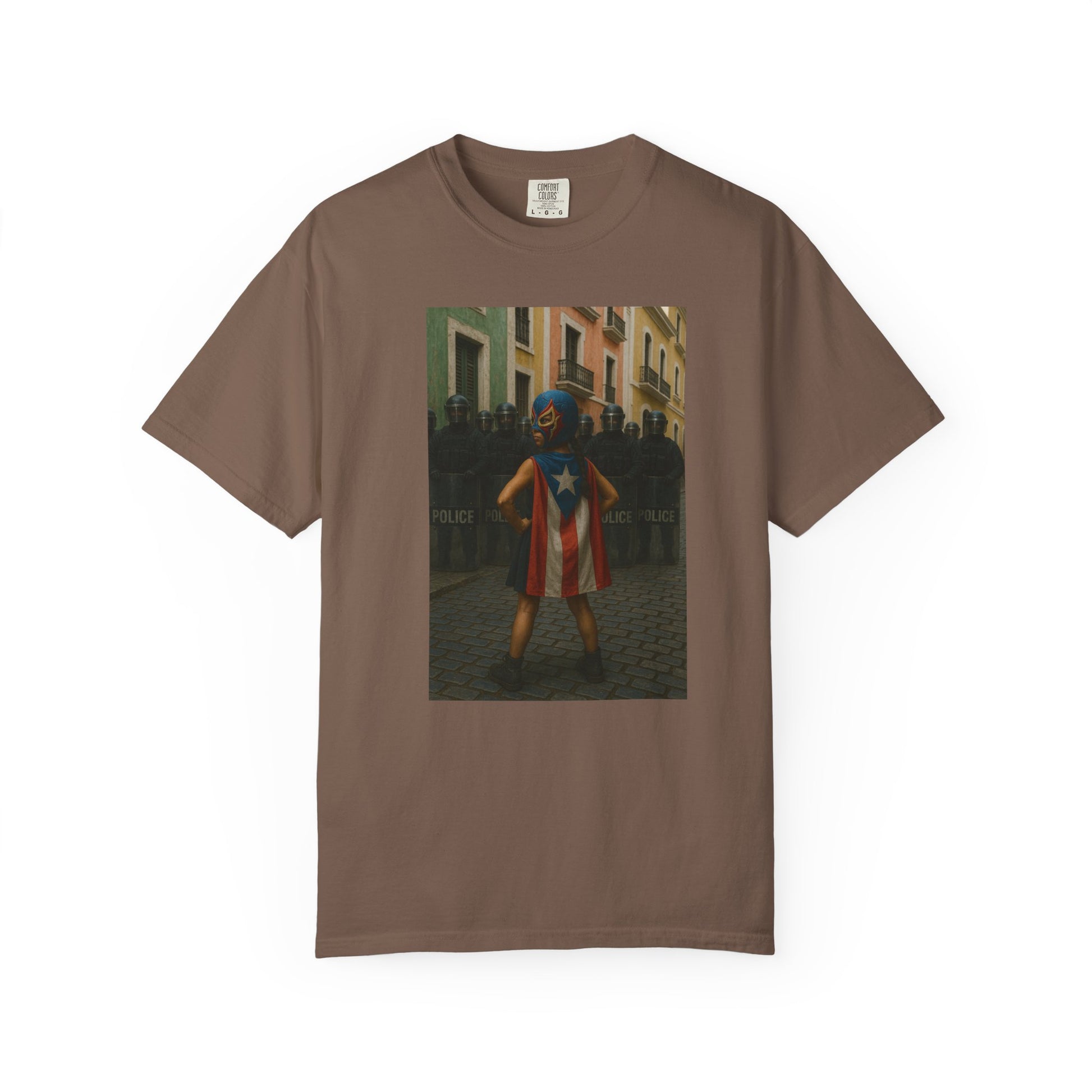 Boricua Super Girl Edition – Military-Urban Graphic Tee