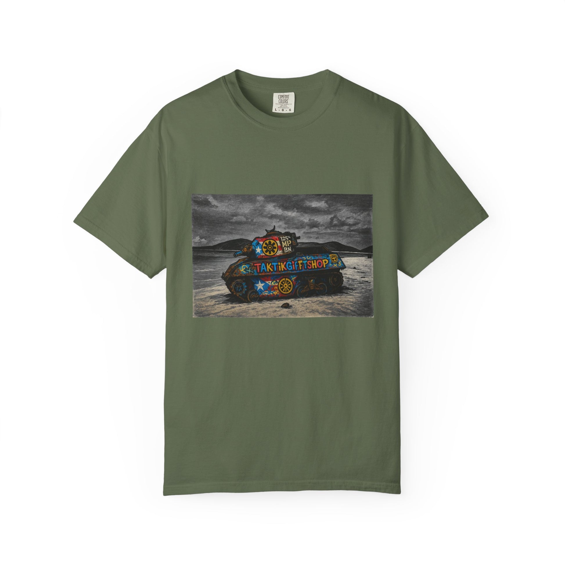 Playa Flamenco Tank Edition – Military-Urban Graphic Tee