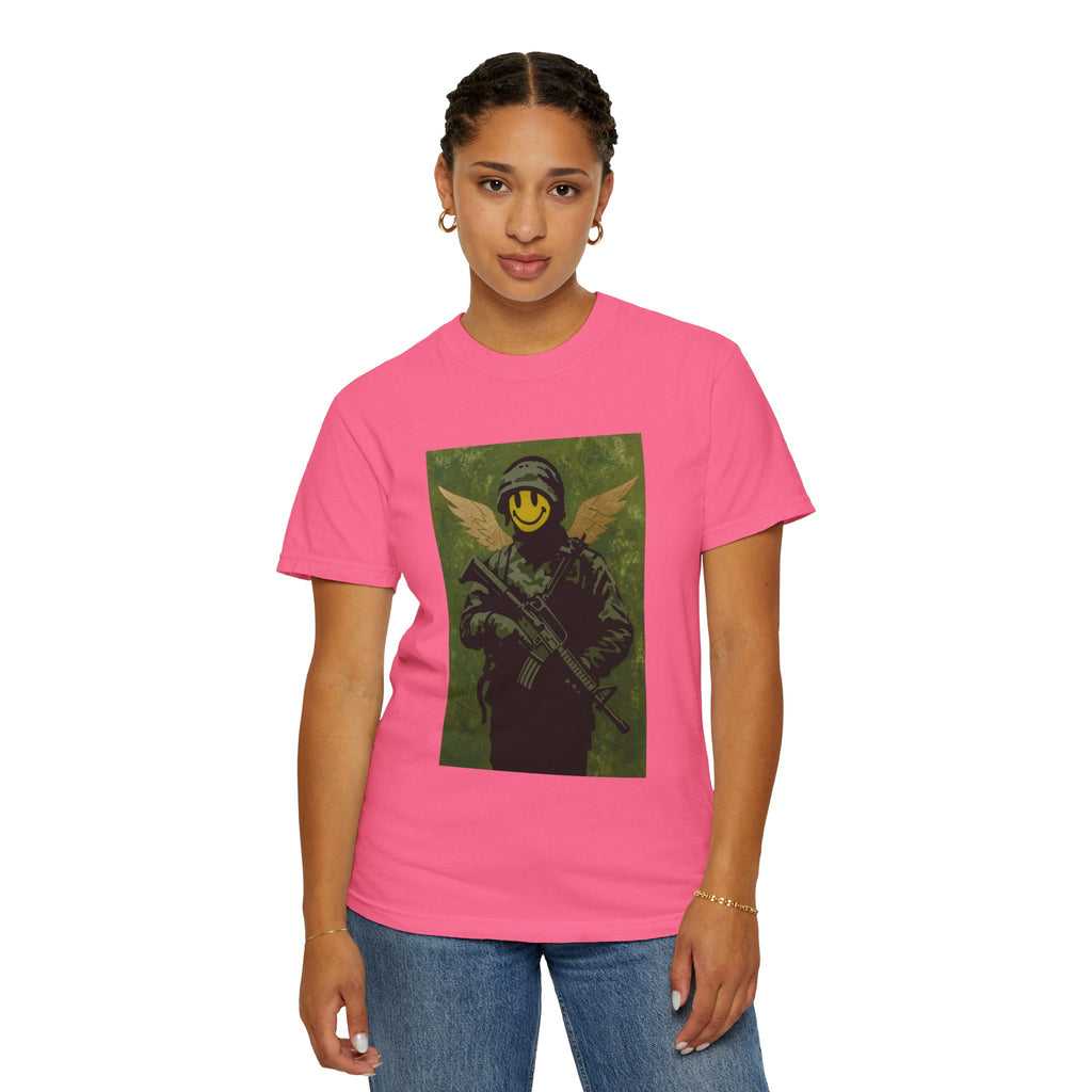 Happy Face Soldier Edition – Military-Urban Graphic Tee