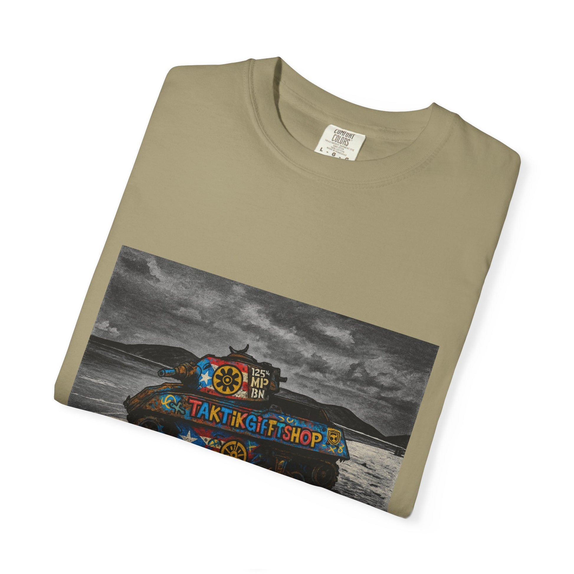 Playa Flamenco Tank Edition – Military-Urban Graphic Tee