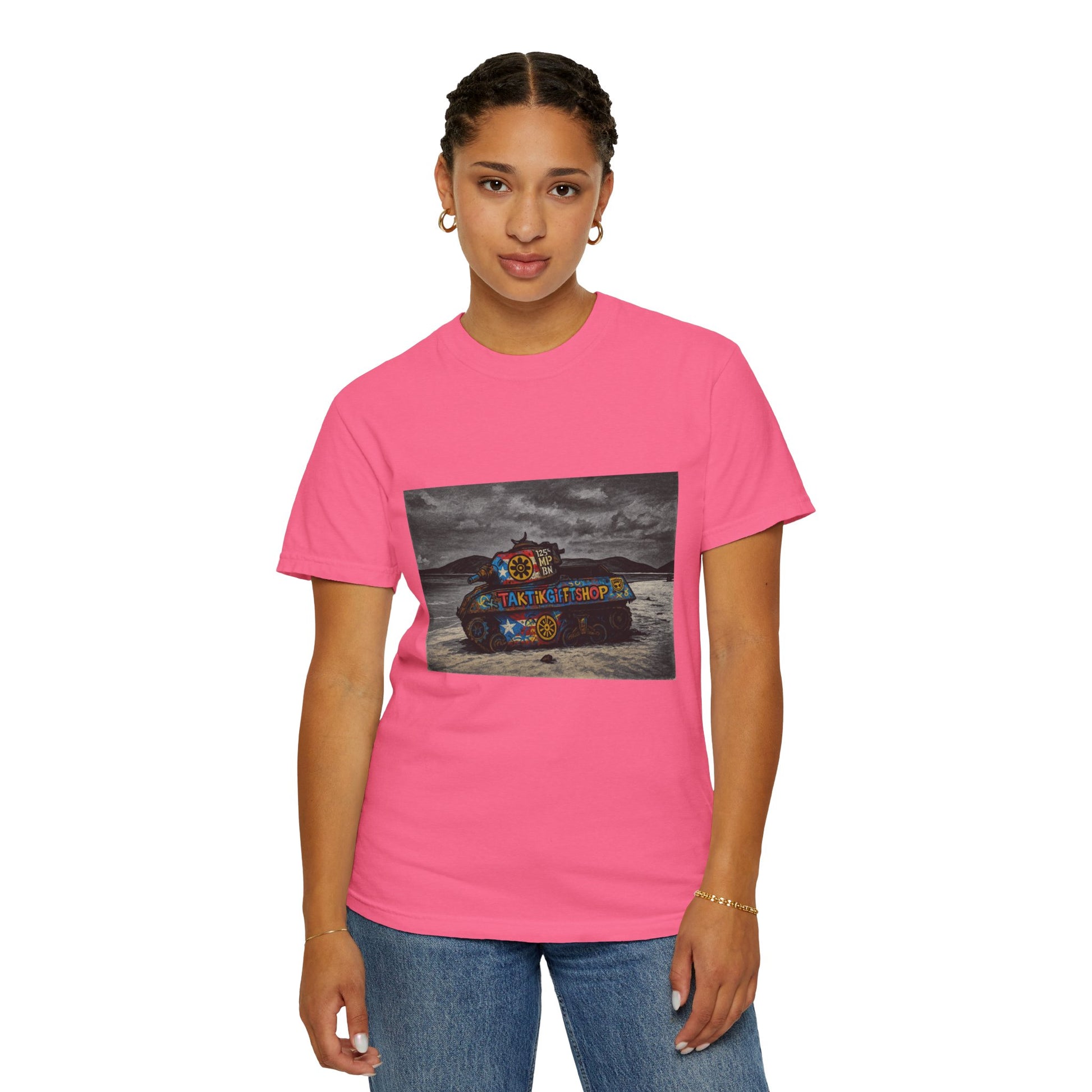 Playa Flamenco Tank Edition – Military-Urban Graphic Tee