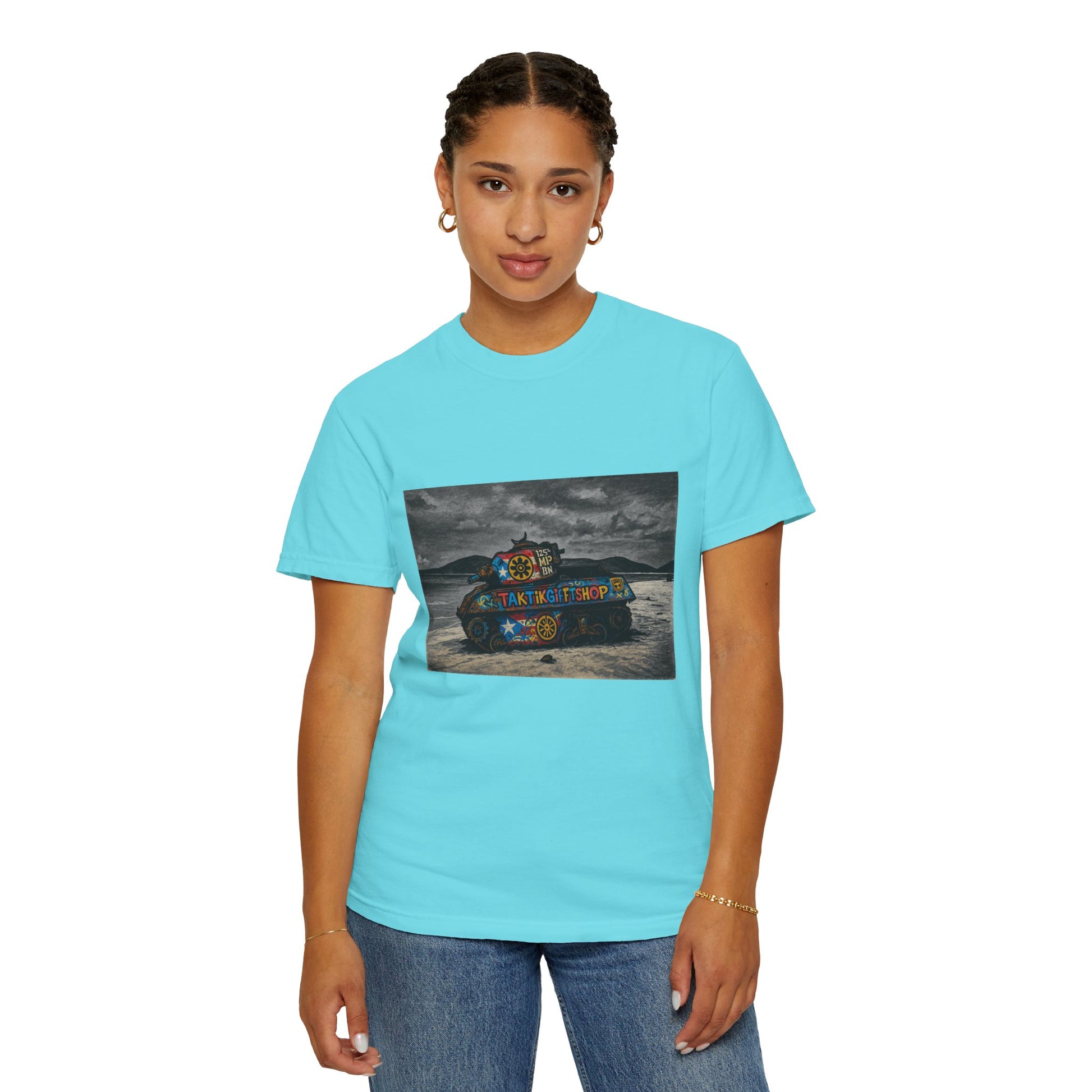 Playa Flamenco Tank Edition – Military-Urban Graphic Tee