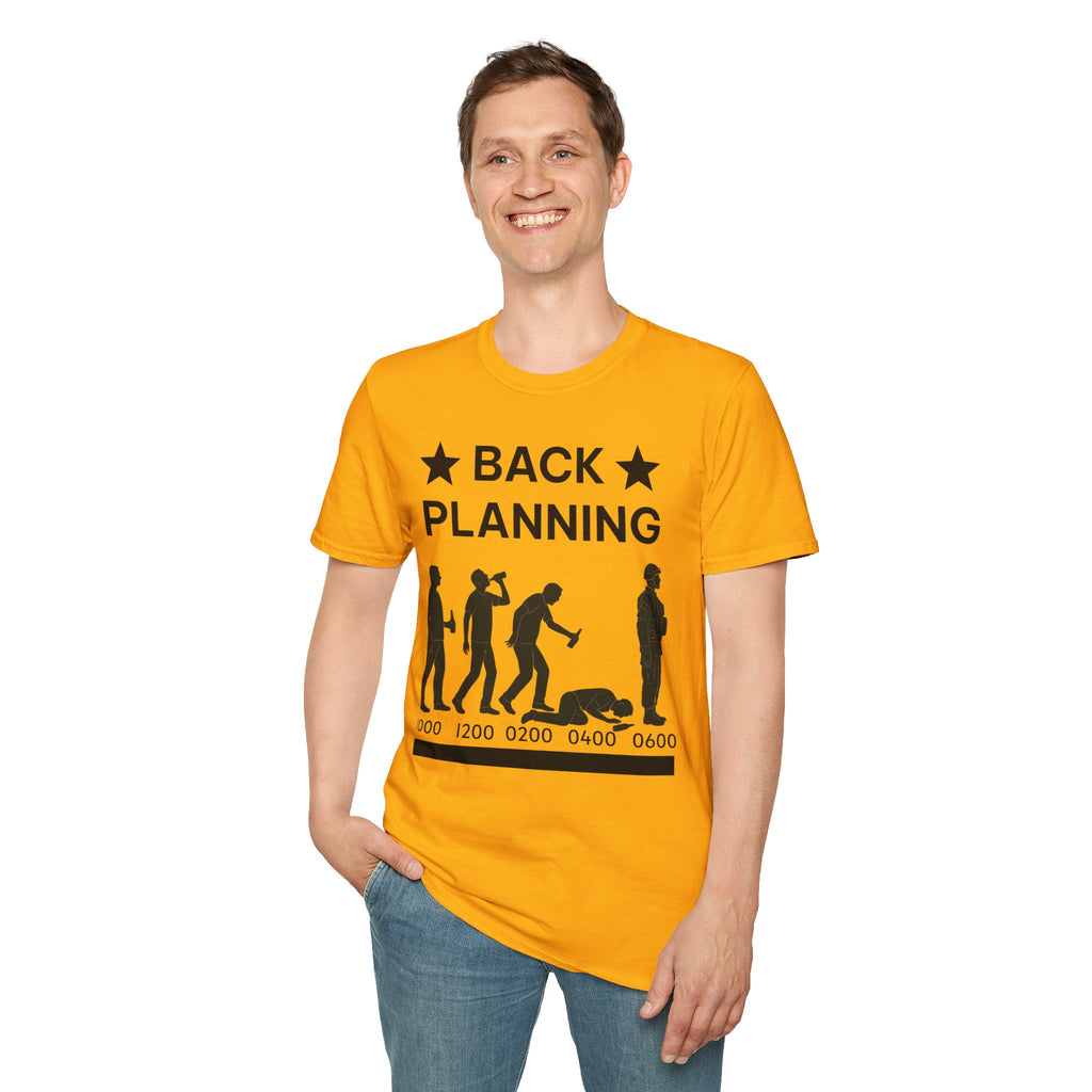 "Back-Planning My Hangover " – Funny Military T-Shirt