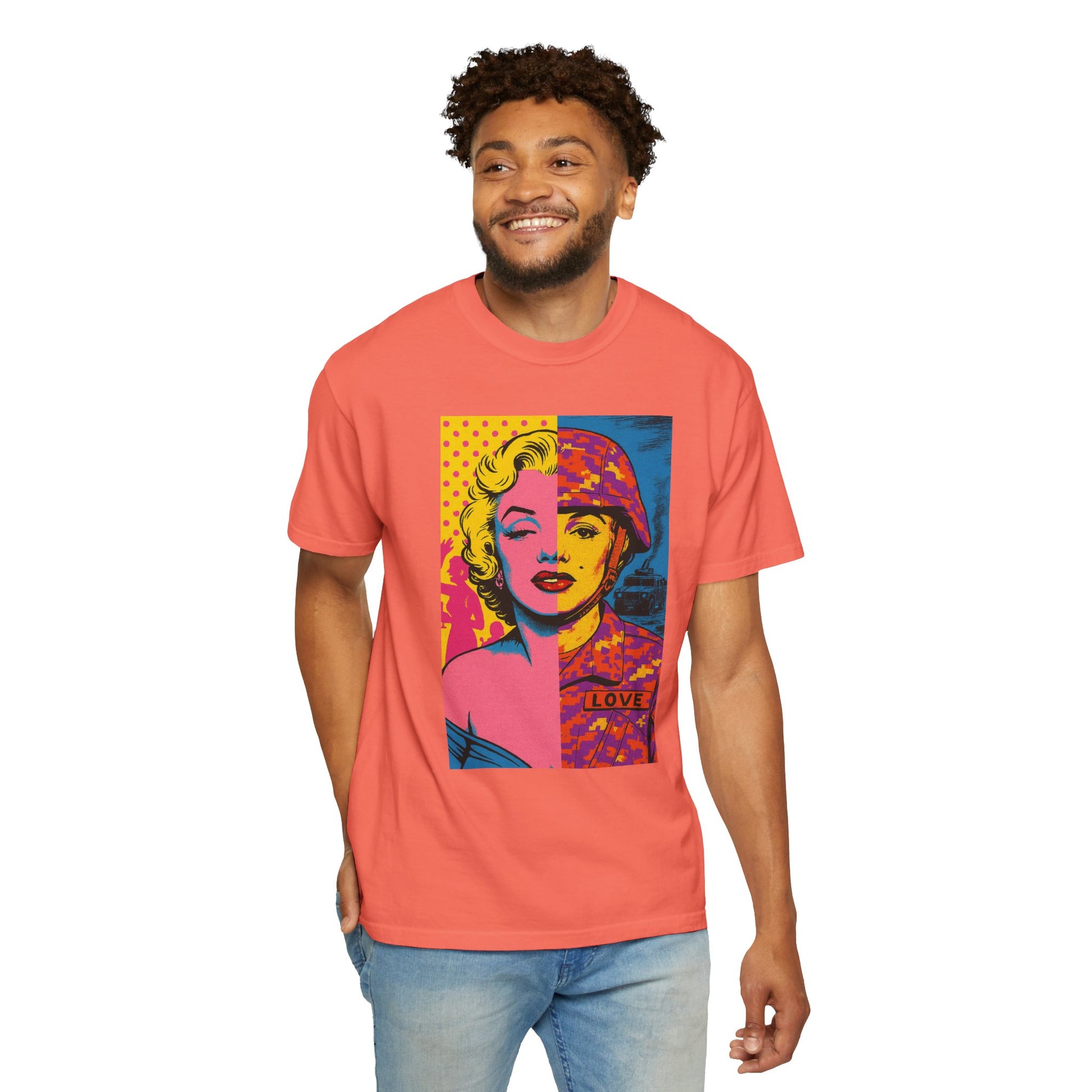 Marilyn Monroe Soldier Edition – Military-Urban Graphic Tee