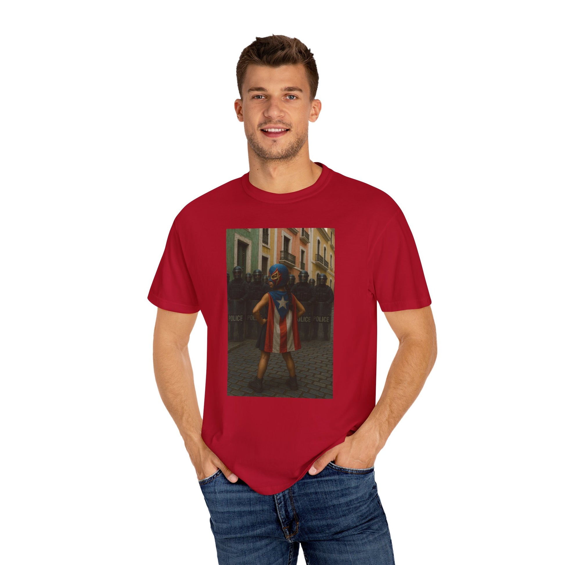 Boricua Super Girl Edition – Military-Urban Graphic Tee