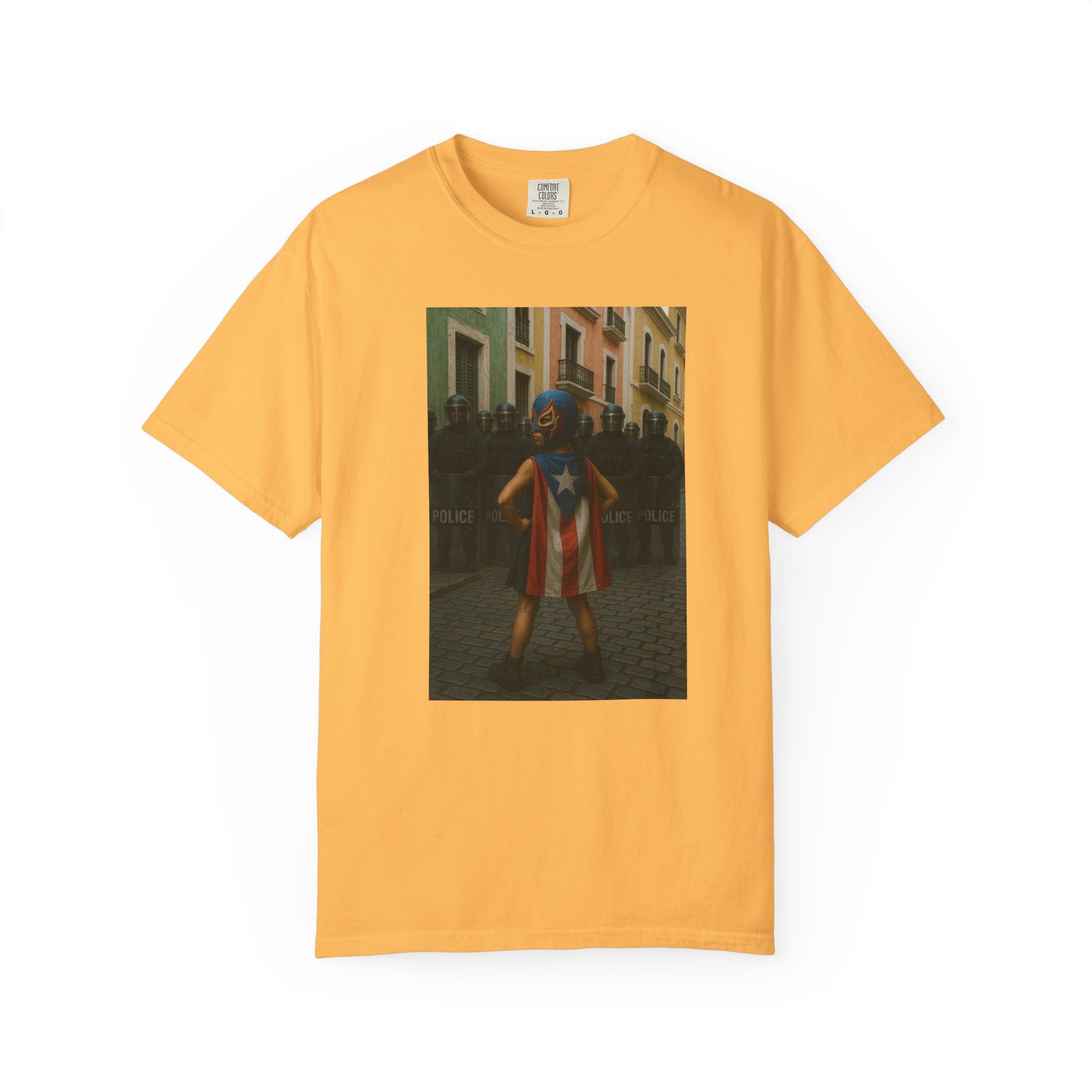 Boricua Super Girl Edition – Military-Urban Graphic Tee