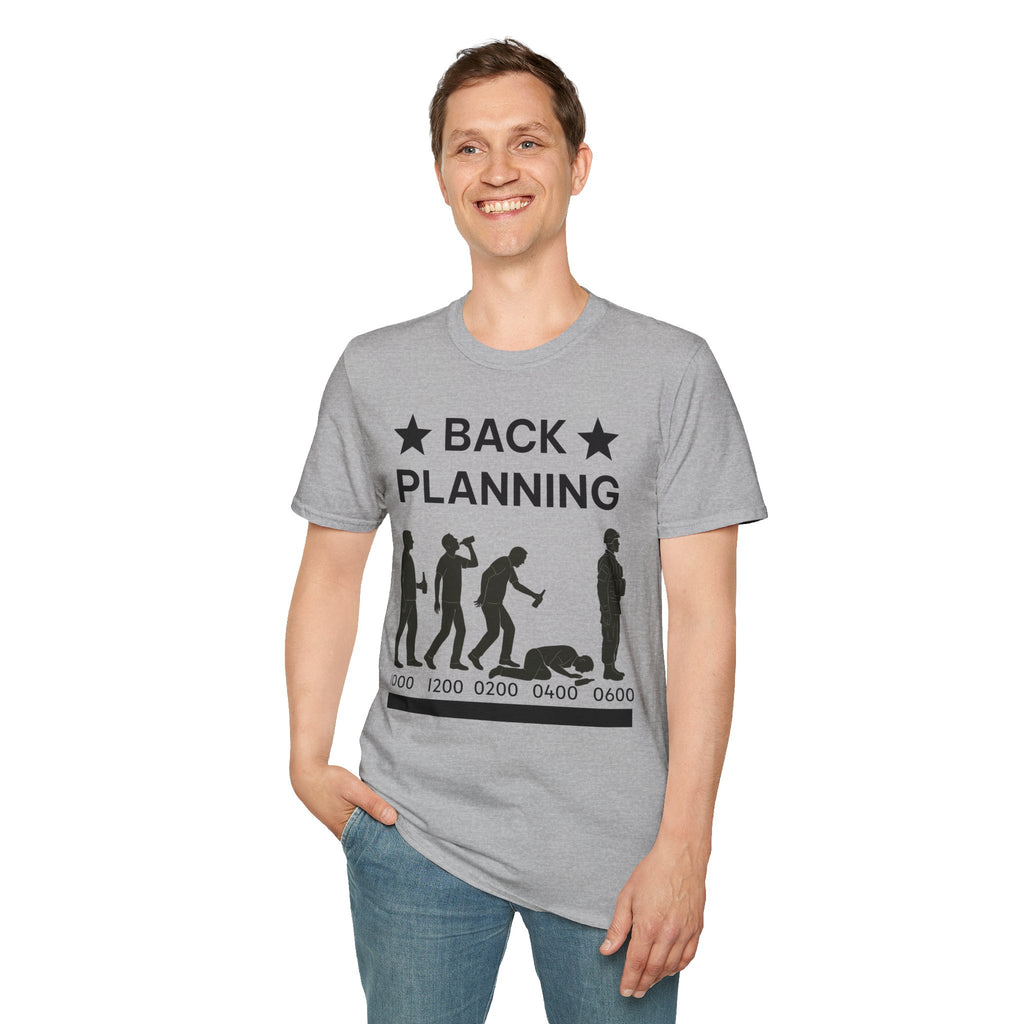 "Back-Planning My Hangover " – Funny Military T-Shirt