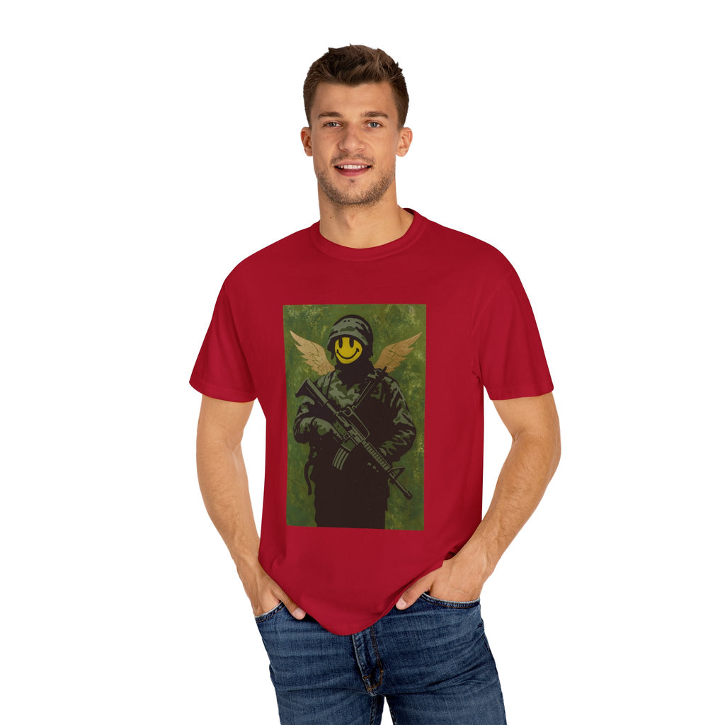 Happy Face Soldier Edition – Military-Urban Graphic Tee