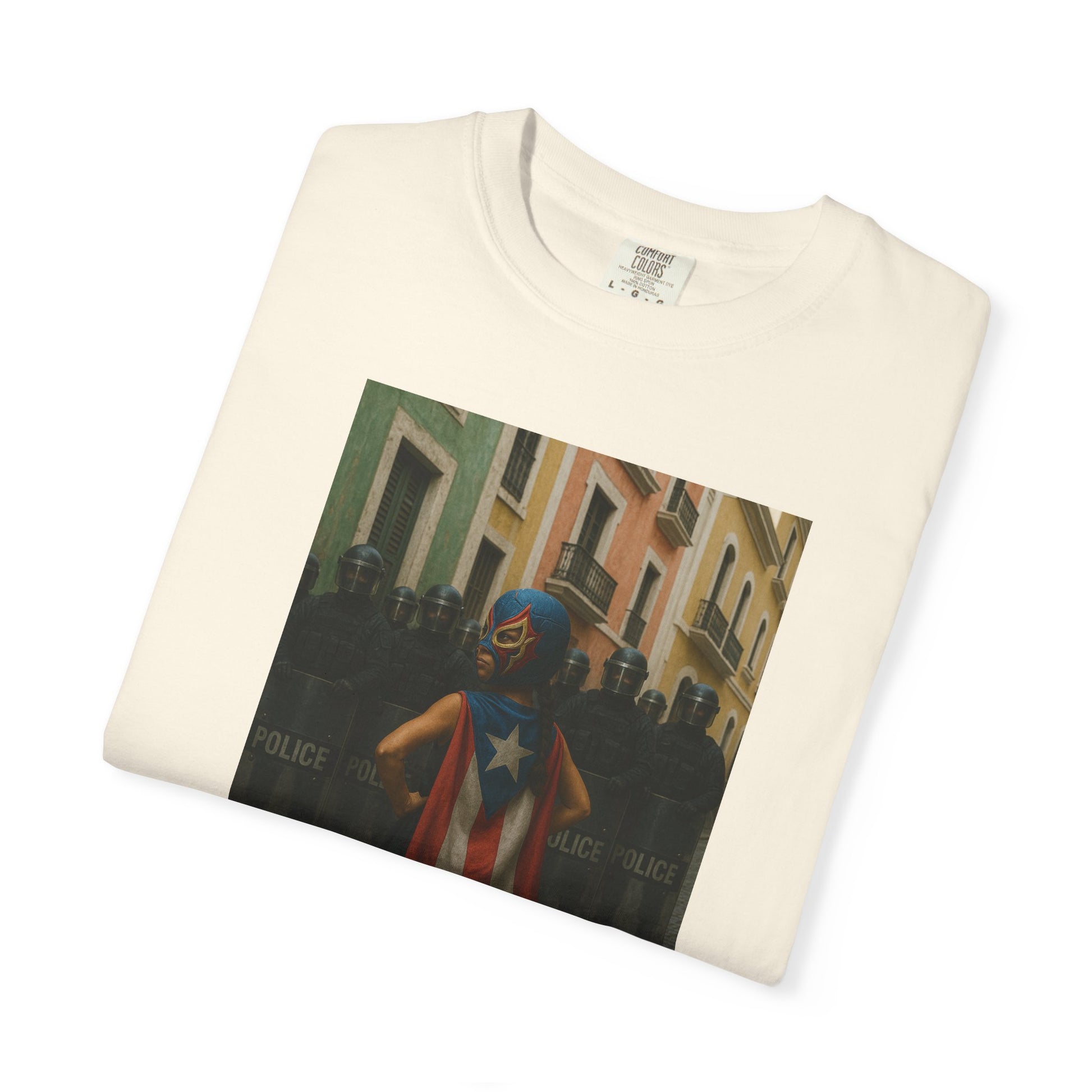 Boricua Super Girl Edition – Military-Urban Graphic Tee
