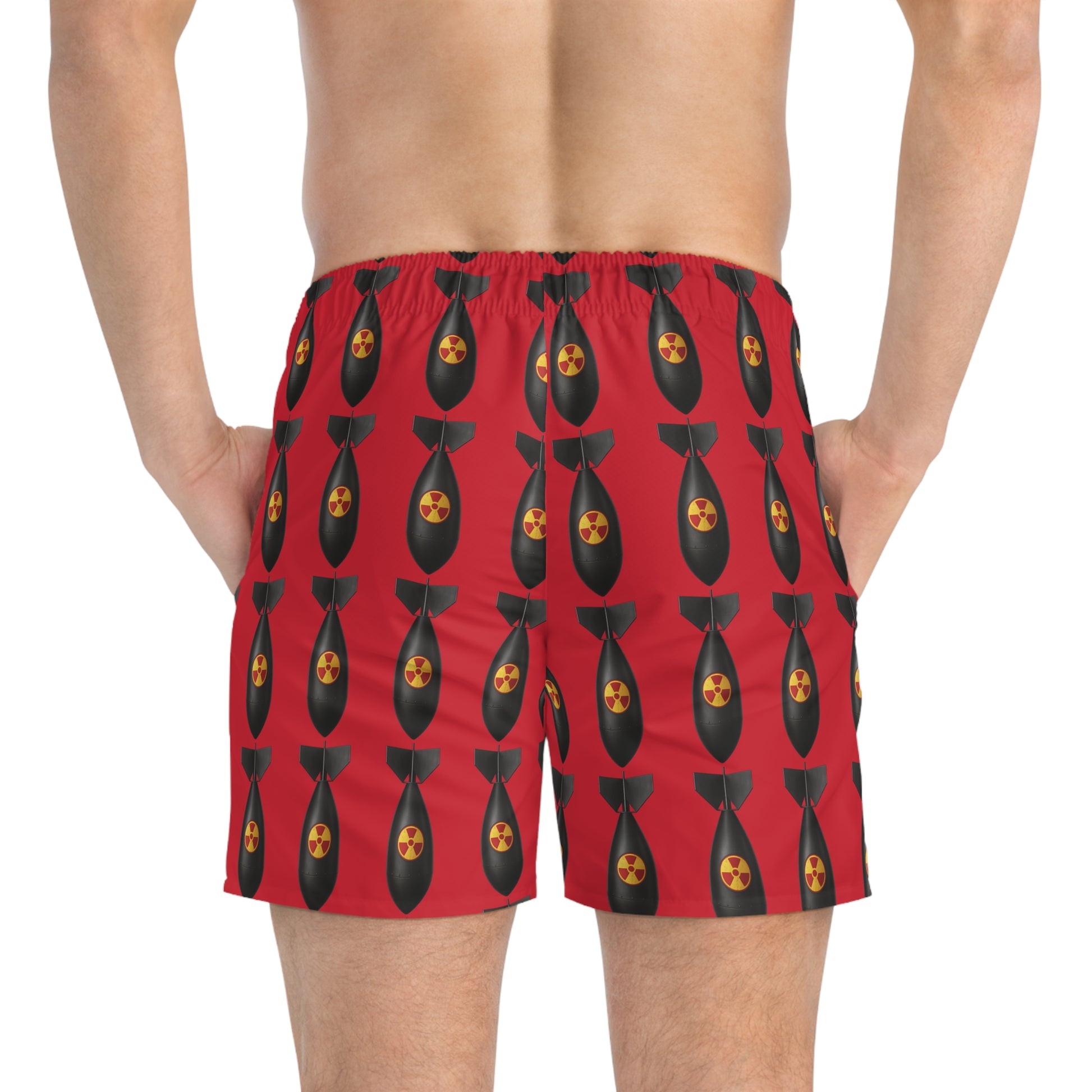 Nuclear Bombs Swim Trunks, Swim Shorts