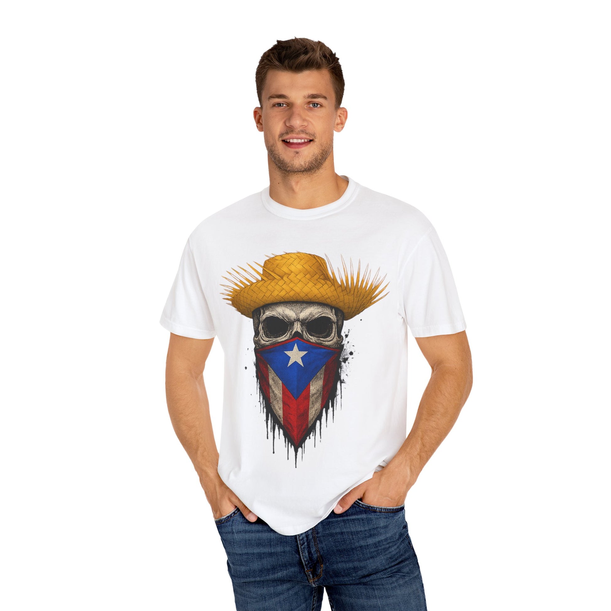 “Boricua Hasta el Hueso” Edition– Patriotic/Urban Graphic Tee