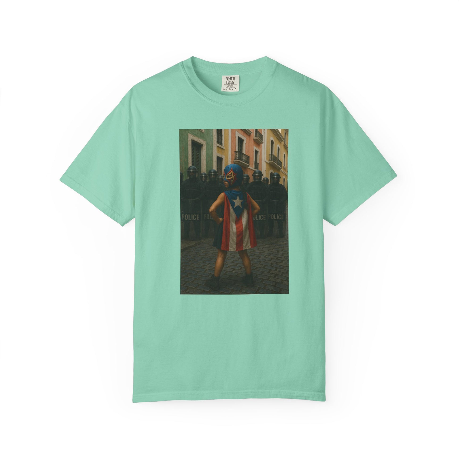 Boricua Super Girl Edition – Military-Urban Graphic Tee