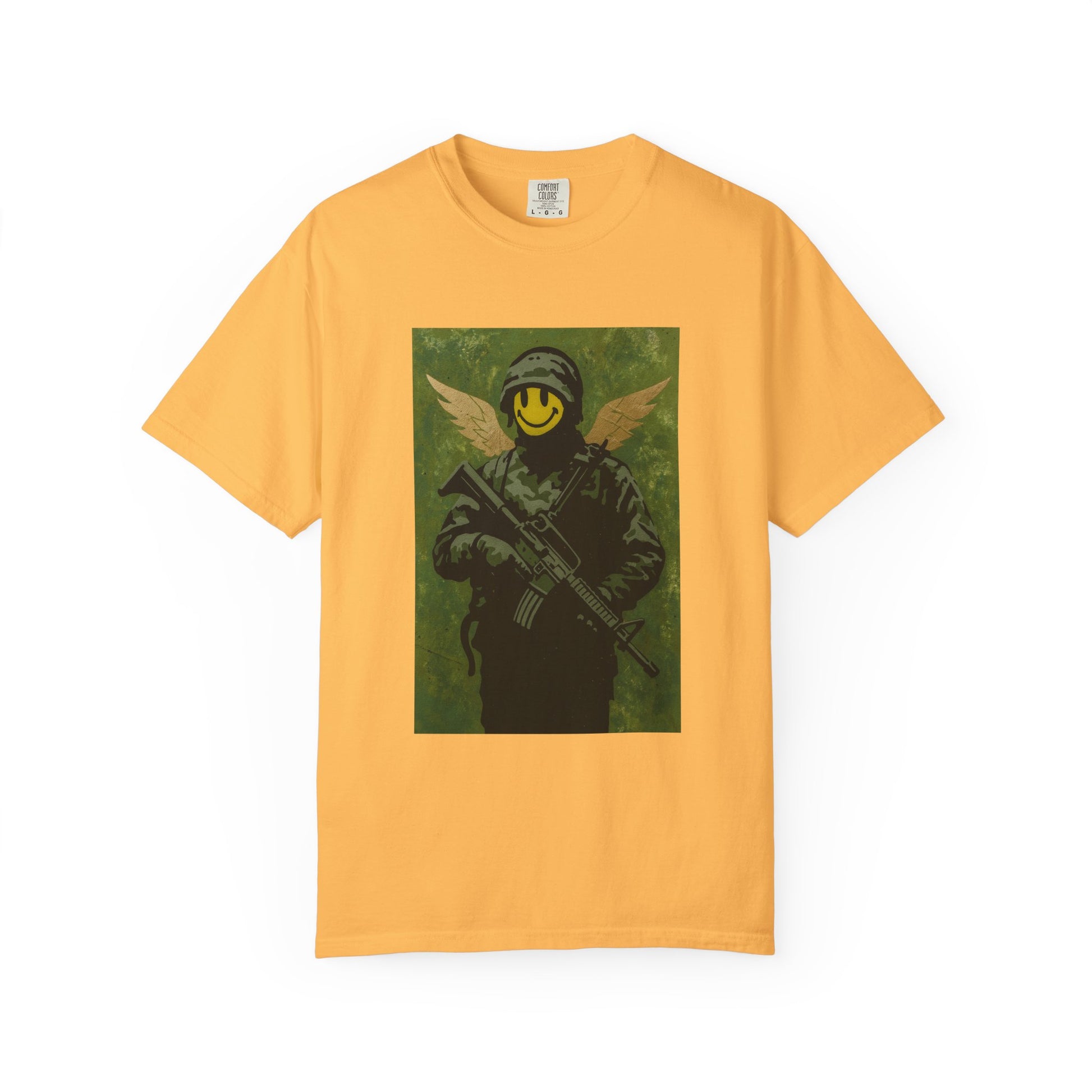 Happy Face Soldier Edition – Military-Urban Graphic Tee