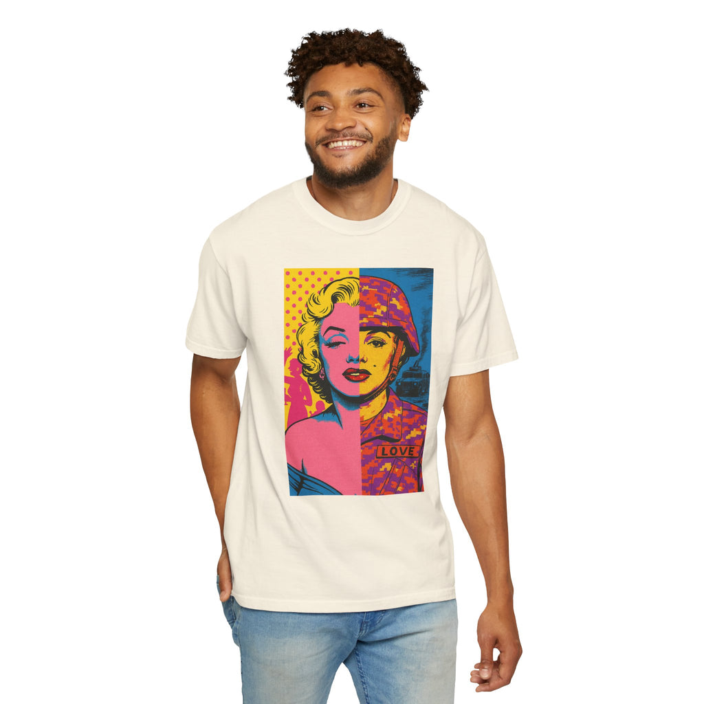 Marilyn Monroe Soldier Edition – Military-Urban Graphic Tee