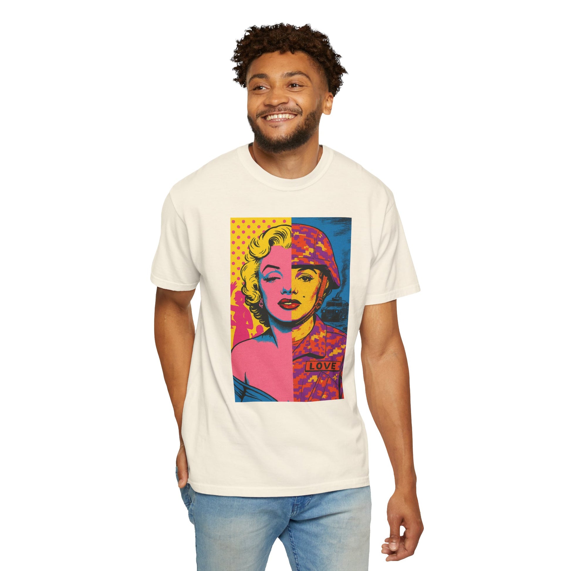 Marilyn Monroe Soldier Edition – Military-Urban Graphic Tee