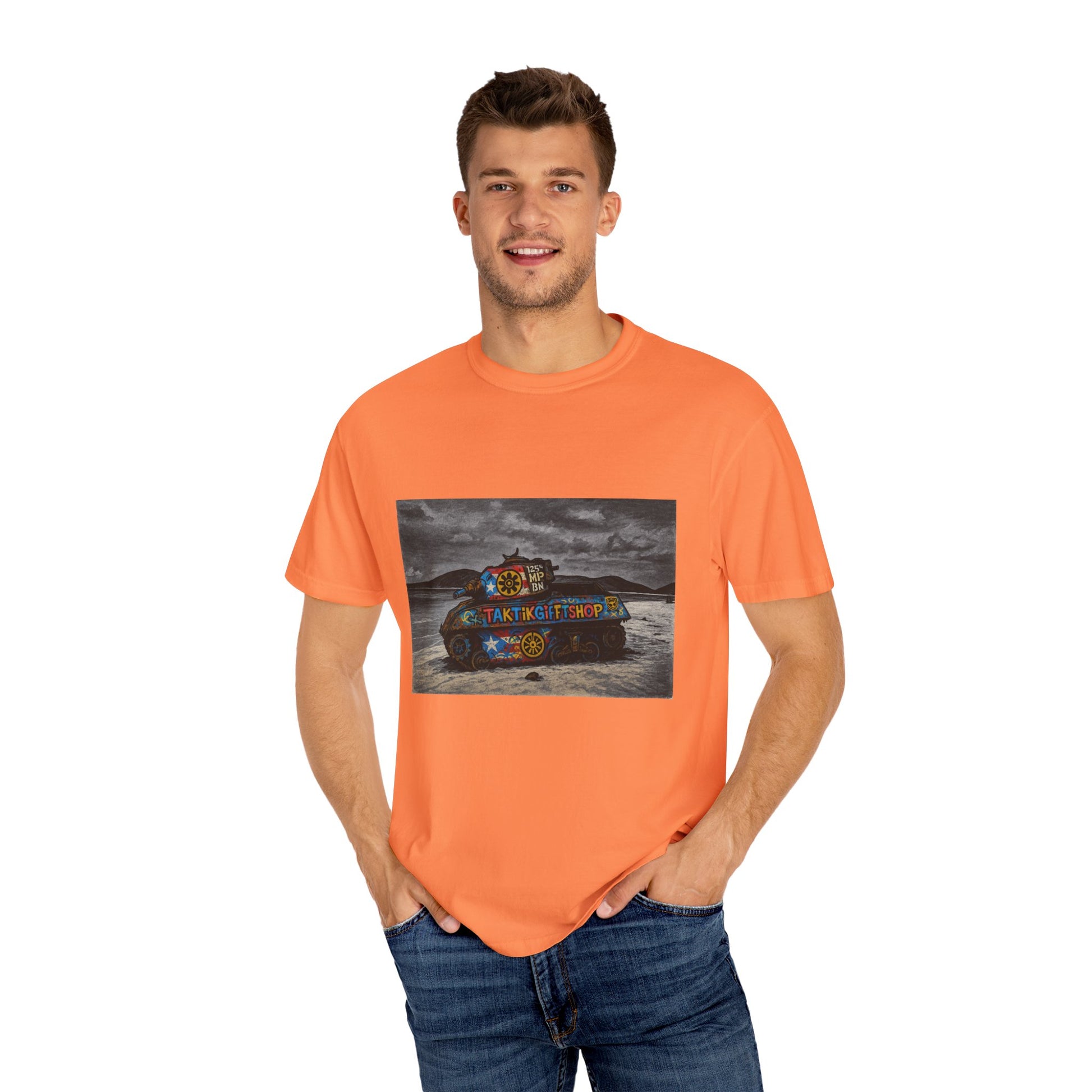 Playa Flamenco Tank Edition – Military-Urban Graphic Tee