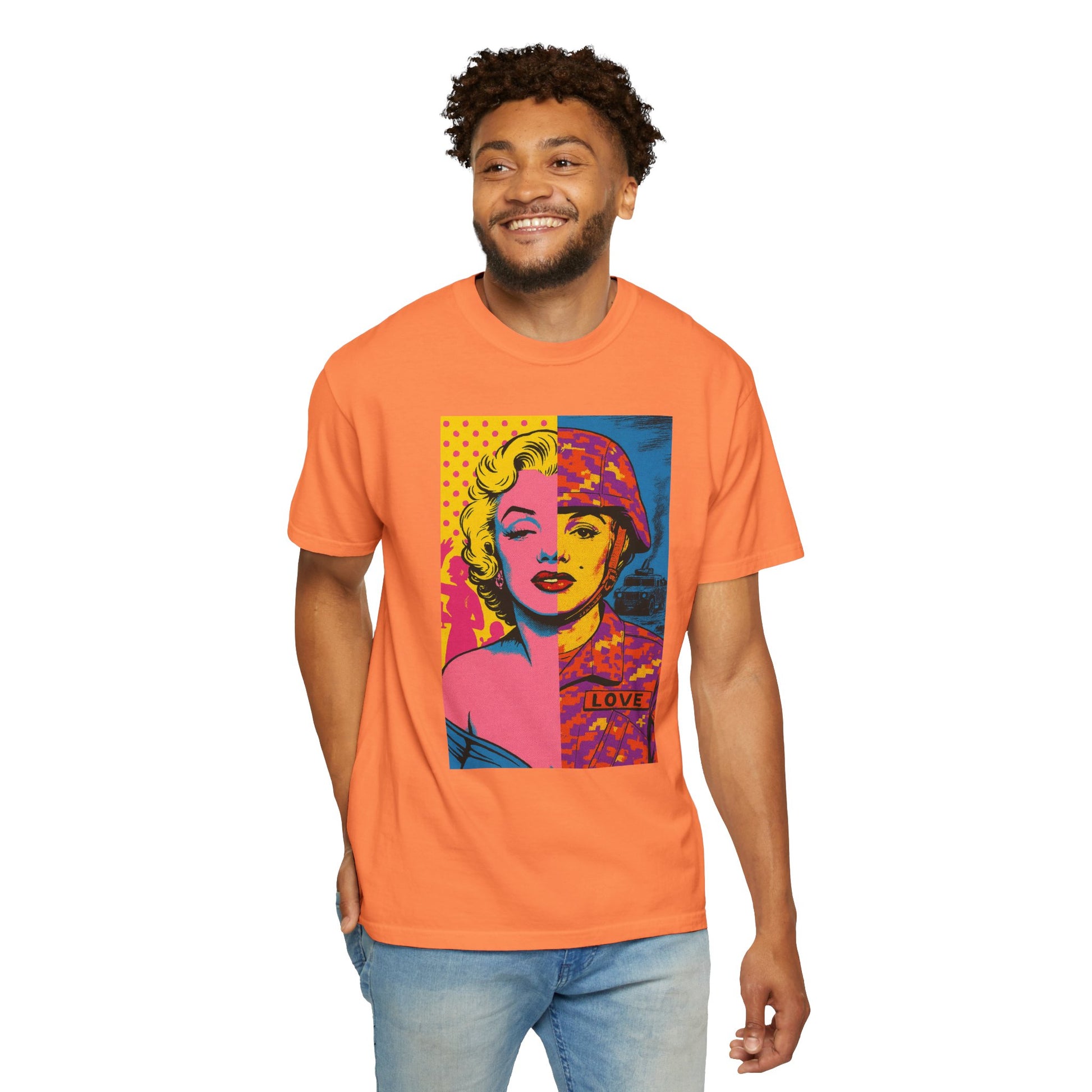 Marilyn Monroe Soldier Edition – Military-Urban Graphic Tee