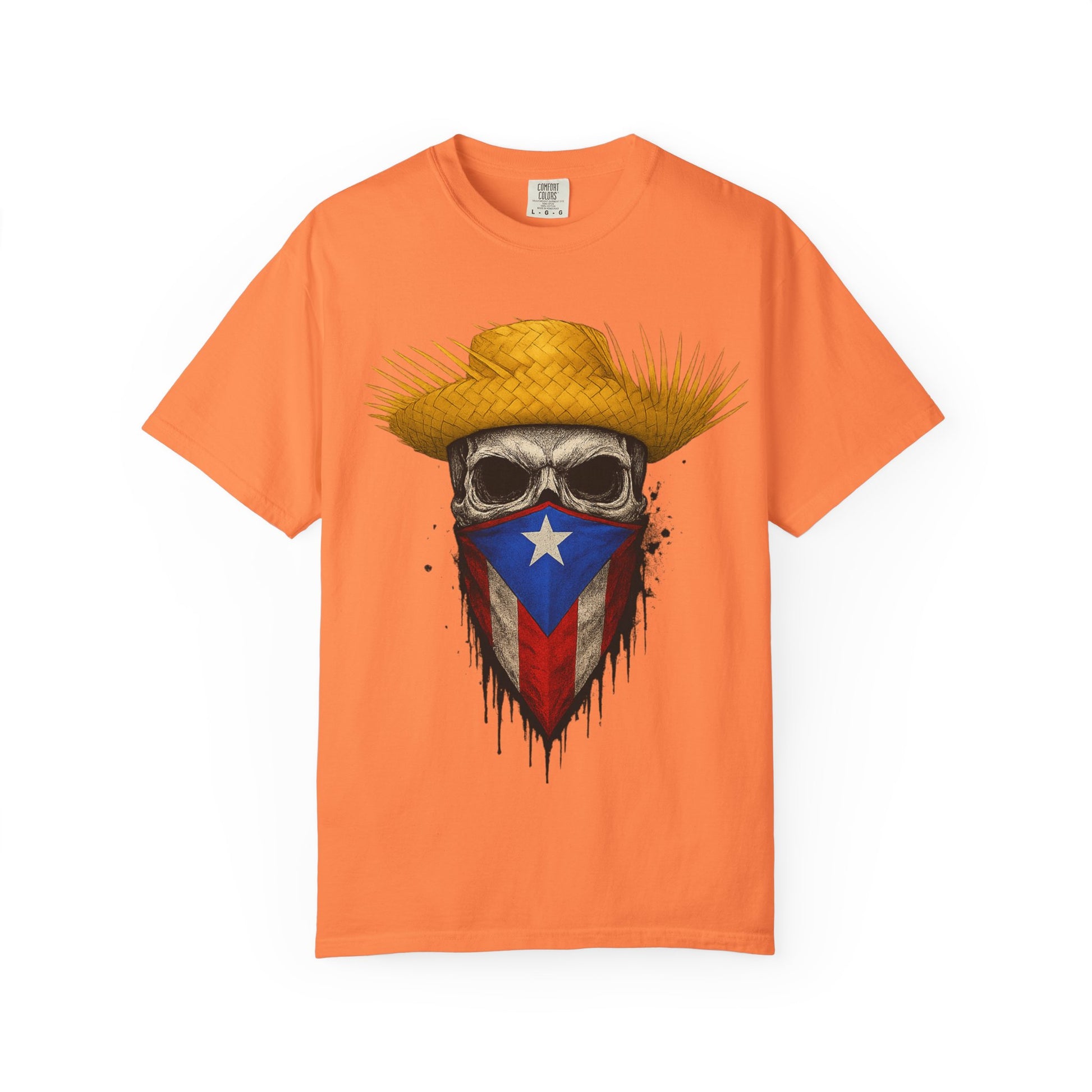 “Boricua Hasta el Hueso” Edition– Patriotic/Urban Graphic Tee
