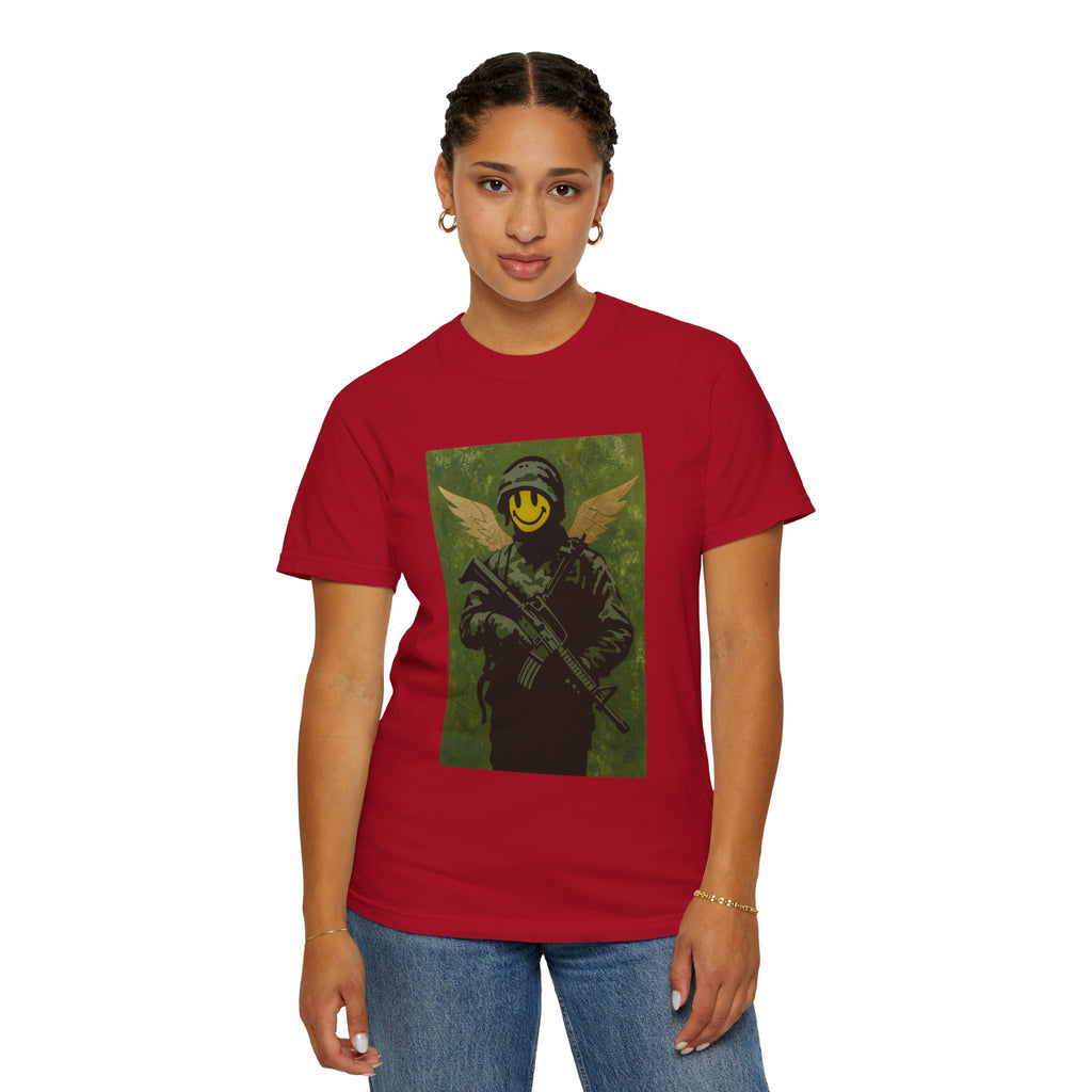 Happy Face Soldier Edition – Military-Urban Graphic Tee