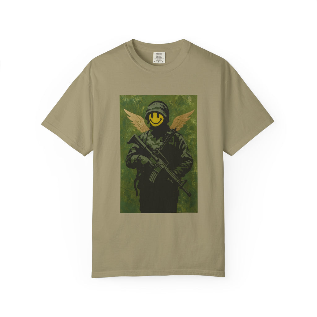 Happy Face Soldier Edition – Military-Urban Graphic Tee