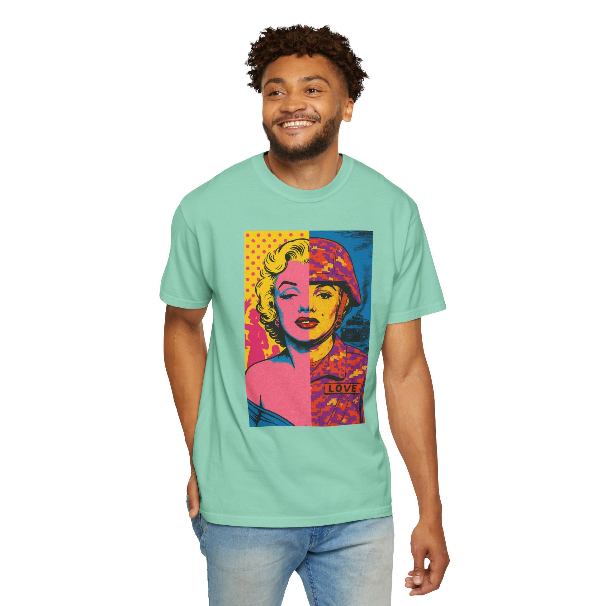 Marilyn Monroe Soldier Edition – Military-Urban Graphic Tee