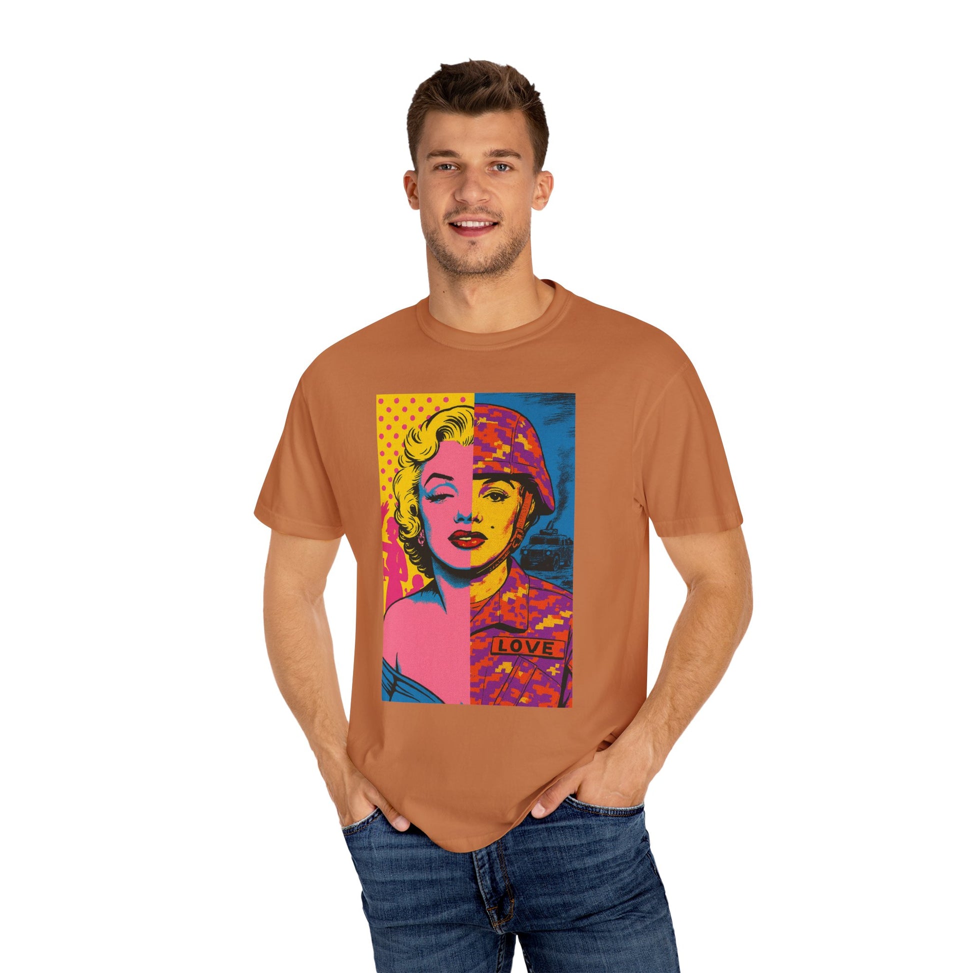 Marilyn Monroe Soldier Edition – Military-Urban Graphic Tee