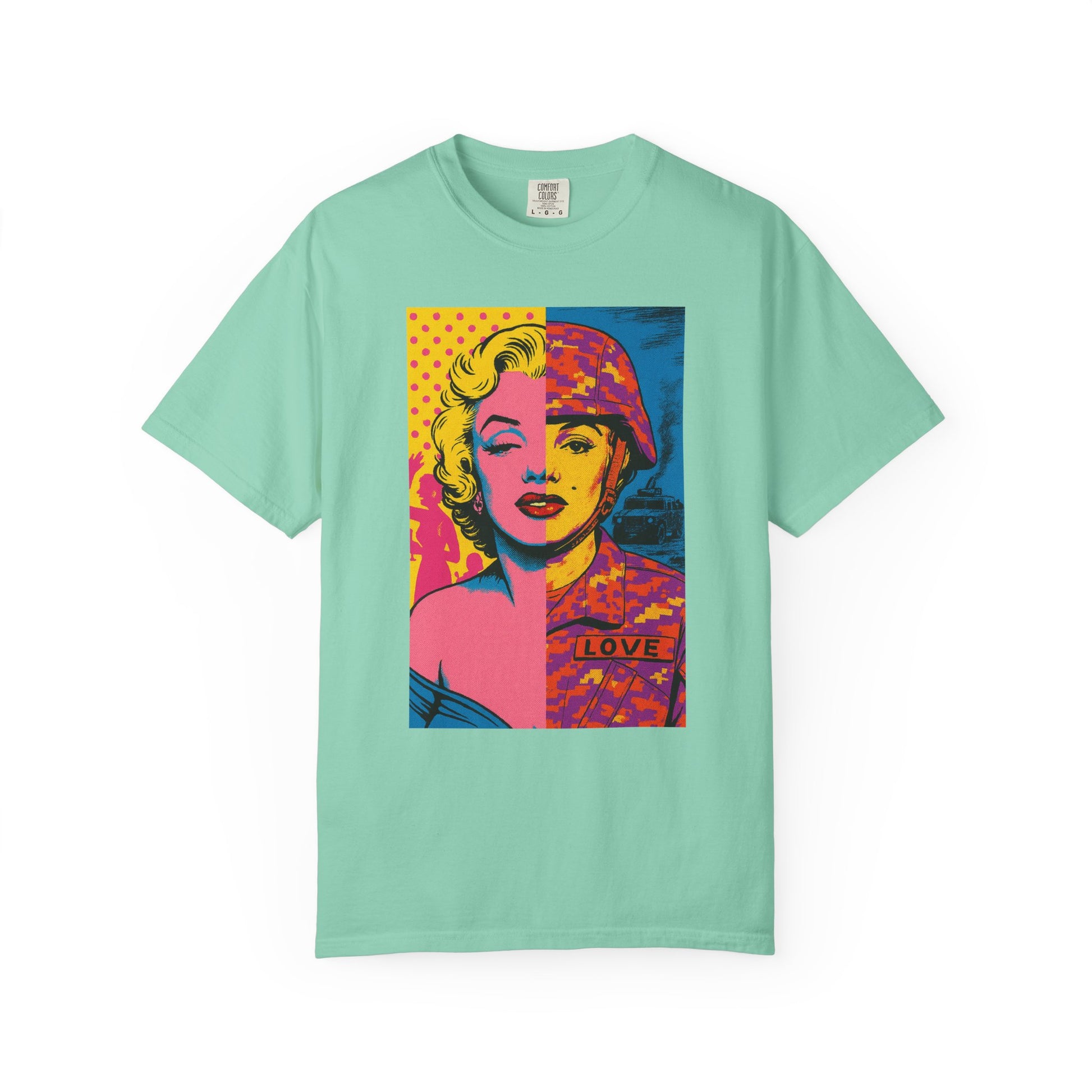 Marilyn Monroe Soldier Edition – Military-Urban Graphic Tee