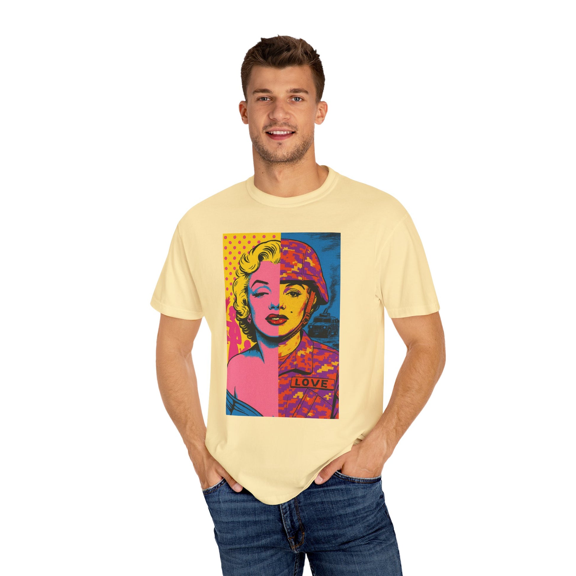 Marilyn Monroe Soldier Edition – Military-Urban Graphic Tee