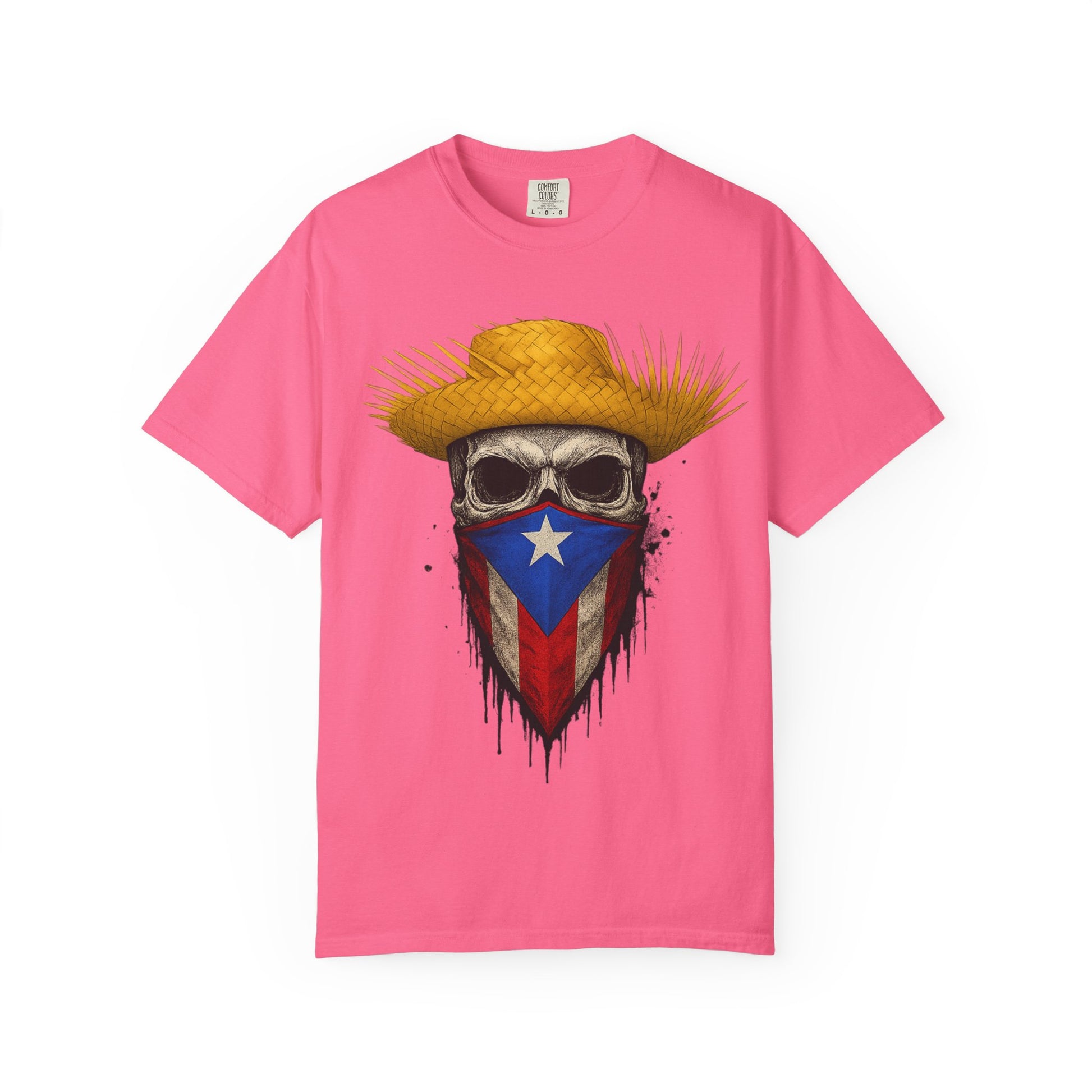 “Boricua Hasta el Hueso” Edition– Patriotic/Urban Graphic Tee