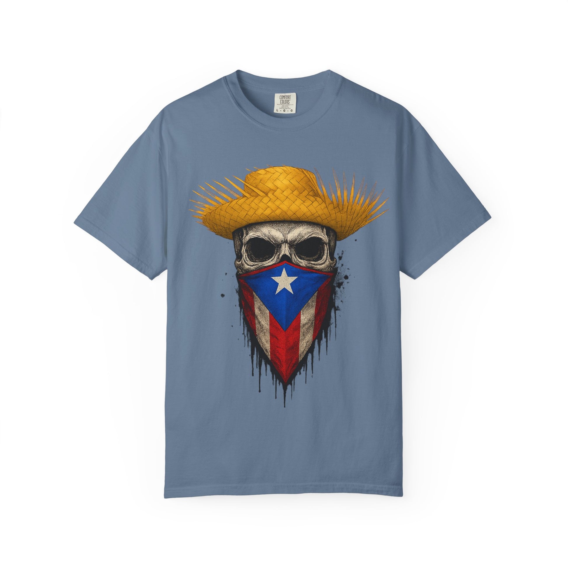 “Boricua Hasta el Hueso” Edition– Patriotic/Urban Graphic Tee