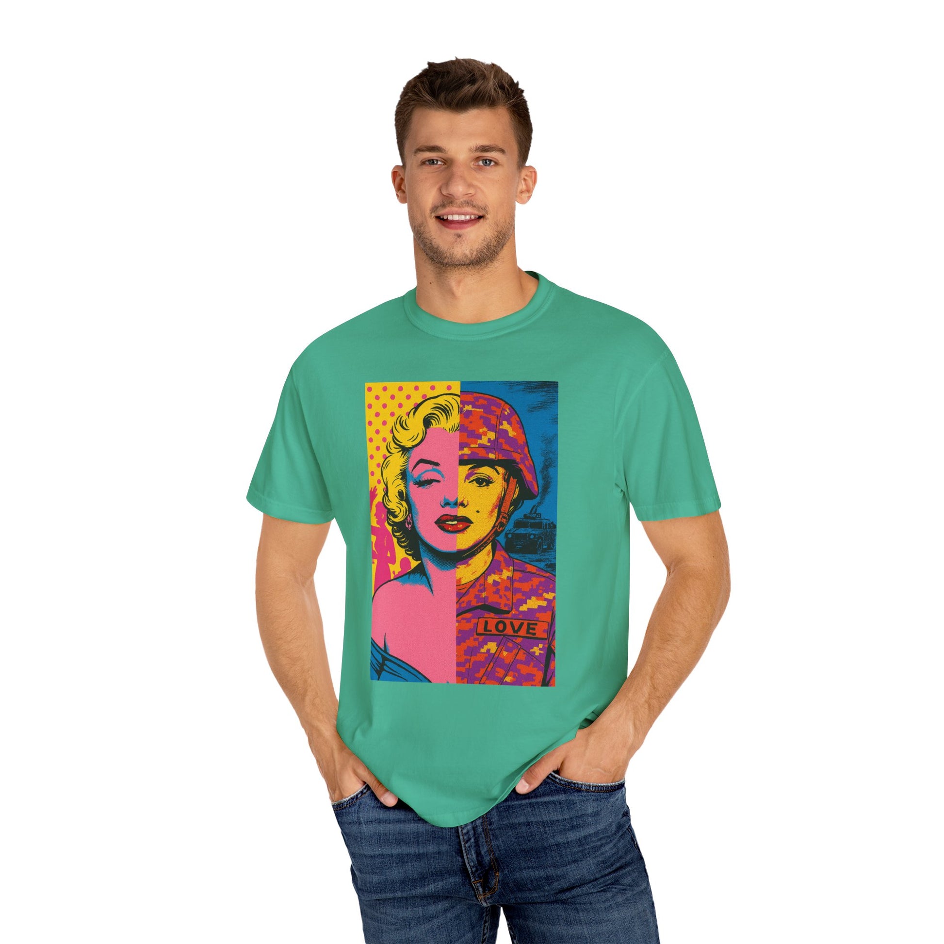 Marilyn Monroe Soldier Edition – Military-Urban Graphic Tee