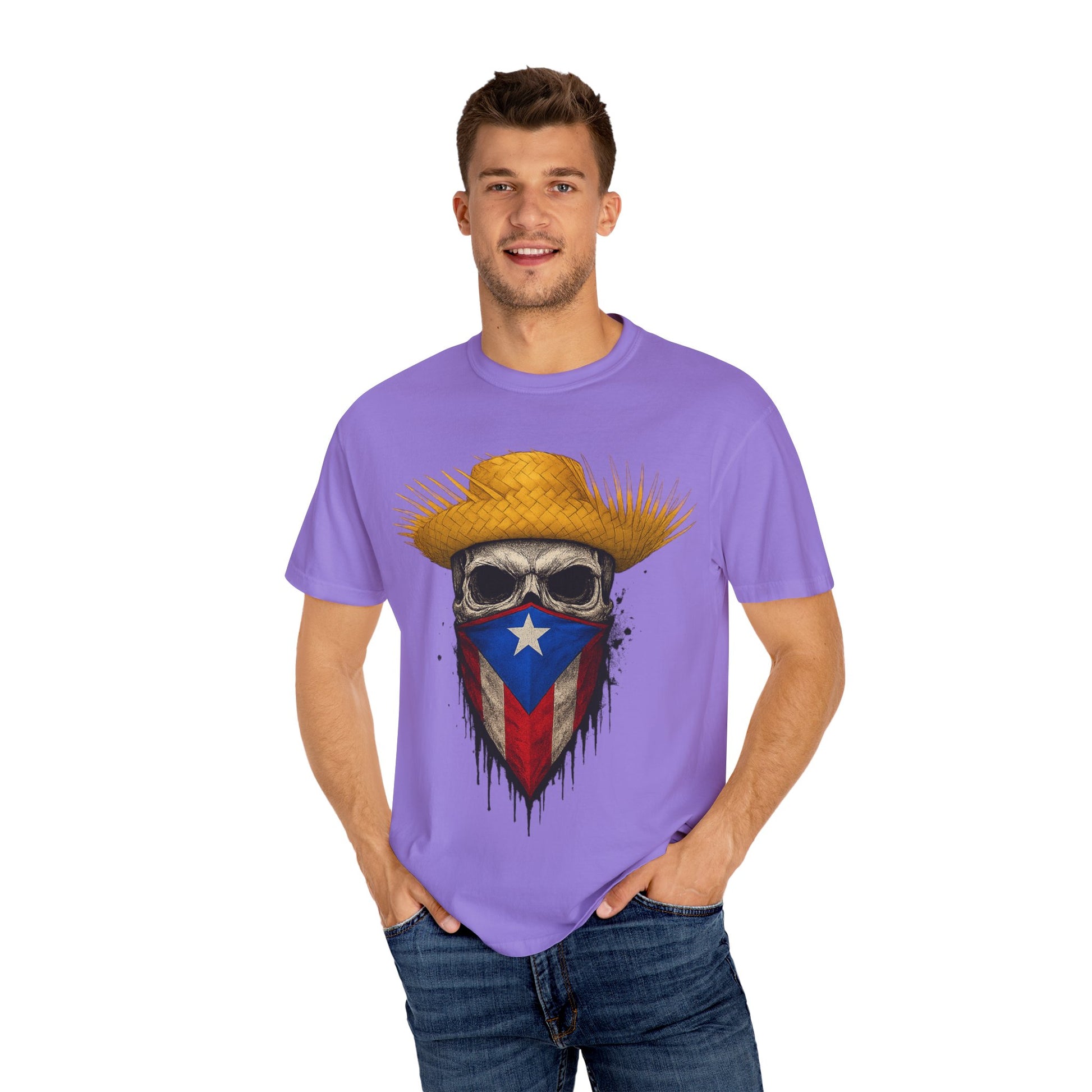 “Boricua Hasta el Hueso” Edition– Patriotic/Urban Graphic Tee
