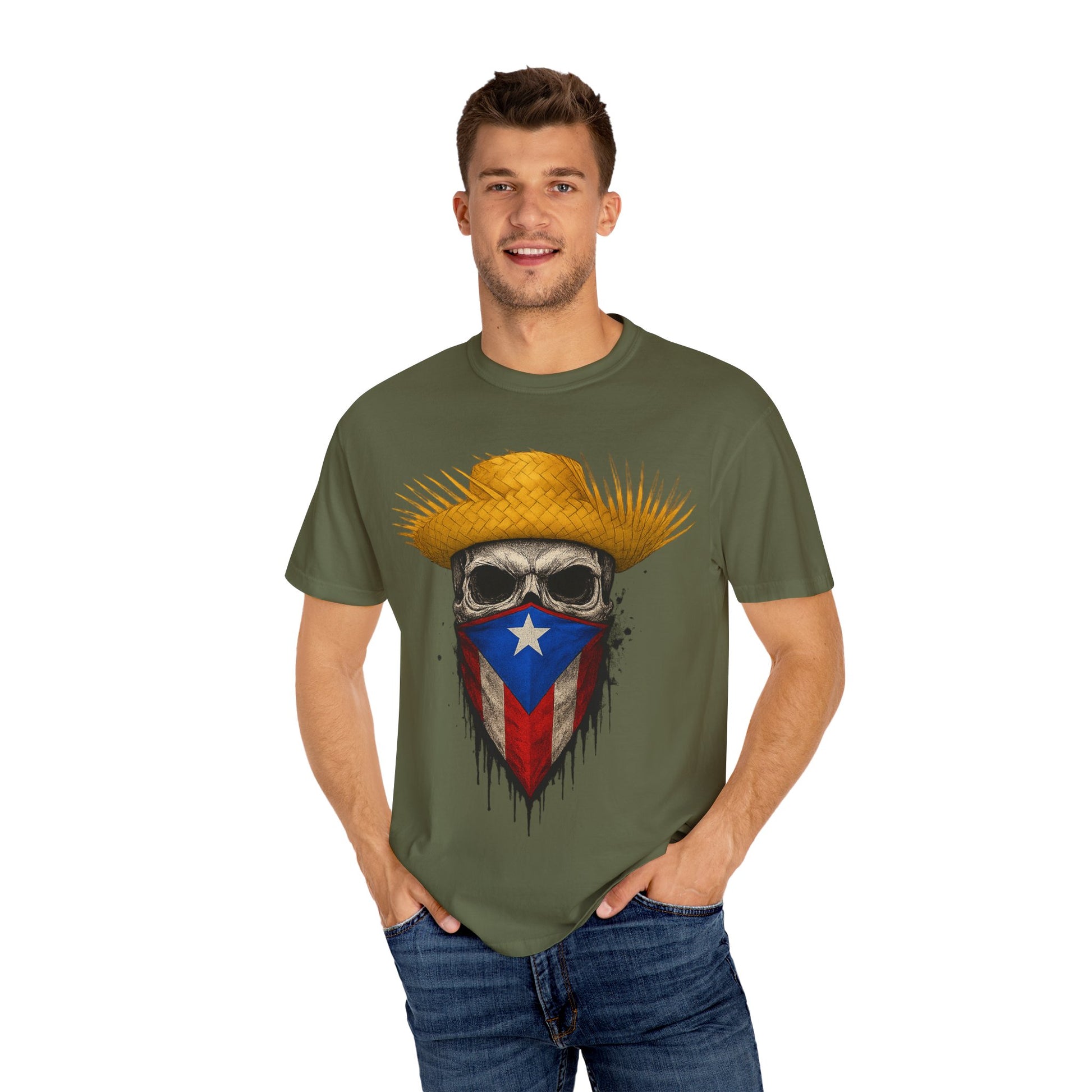 “Boricua Hasta el Hueso” Edition– Patriotic/Urban Graphic Tee