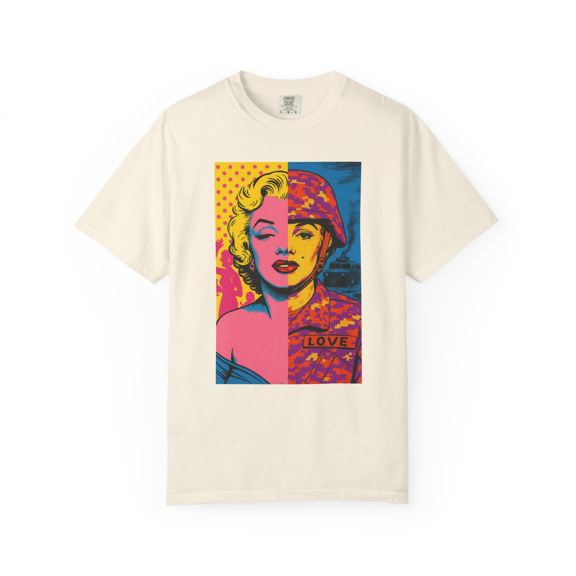 Marilyn Monroe Soldier Edition – Military-Urban Graphic Tee