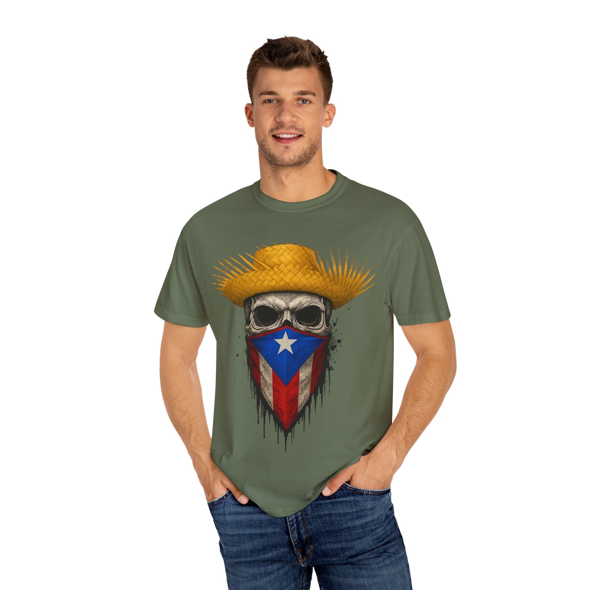 “Boricua Hasta el Hueso” Edition– Patriotic/Urban Graphic Tee