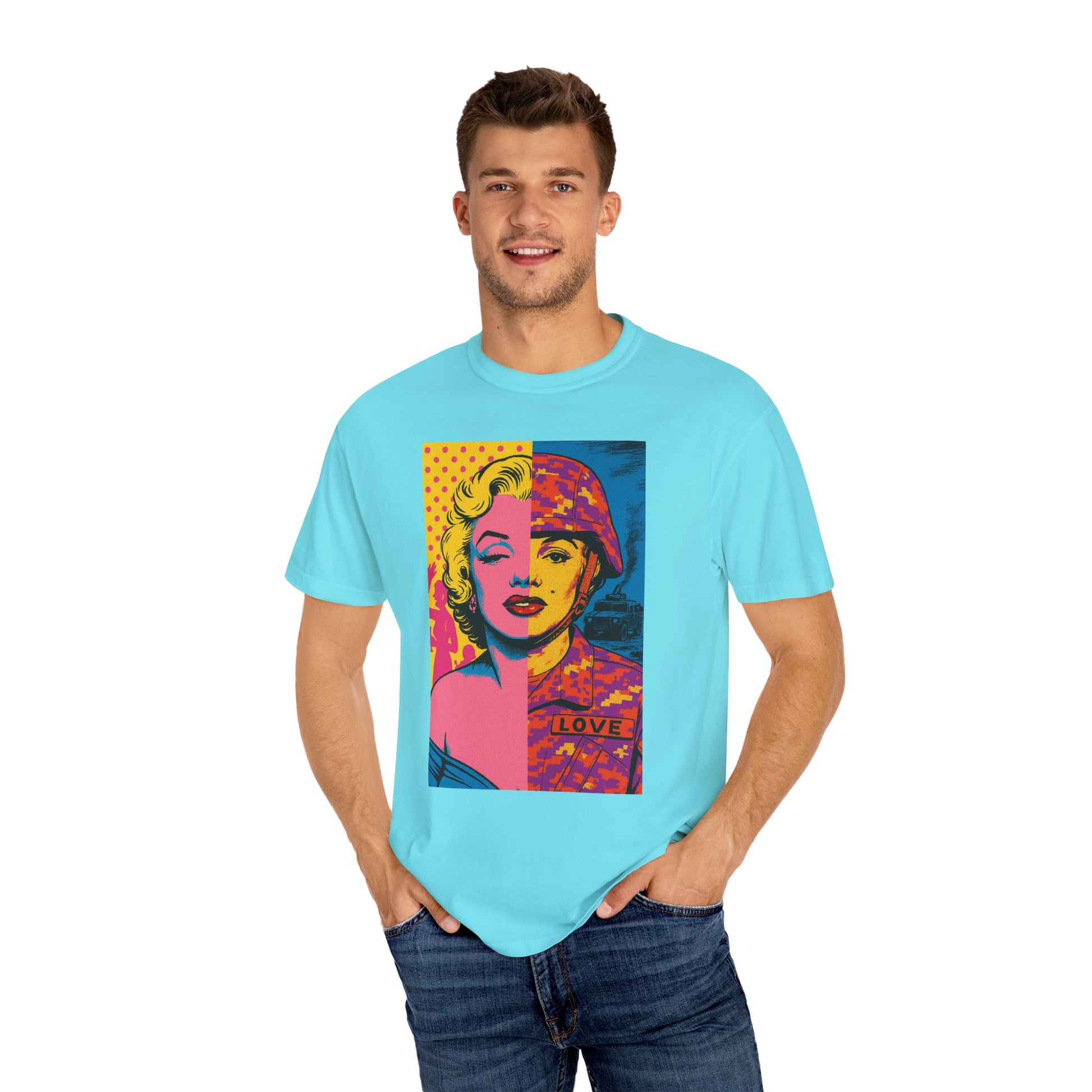 Marilyn Monroe Soldier Edition – Military-Urban Graphic Tee