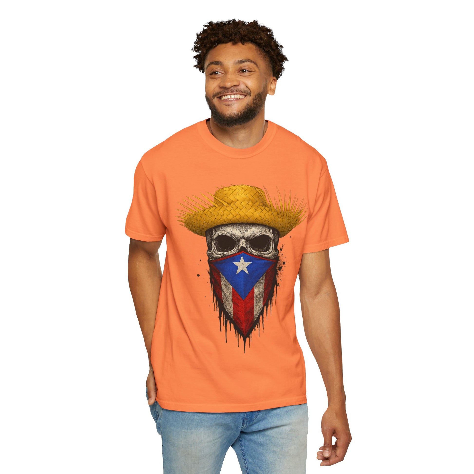 “Boricua Hasta el Hueso” Edition– Patriotic/Urban Graphic Tee