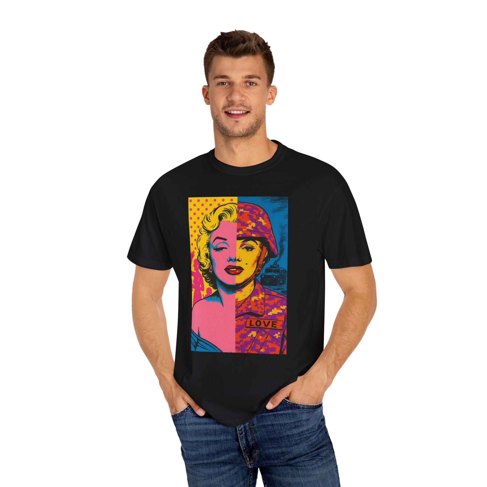 Marilyn Monroe Soldier Edition – Military-Urban Graphic Tee