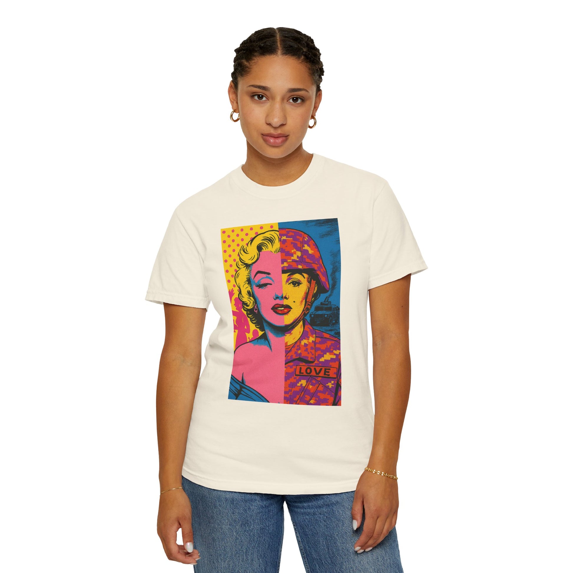 Marilyn Monroe Soldier Edition – Military-Urban Graphic Tee