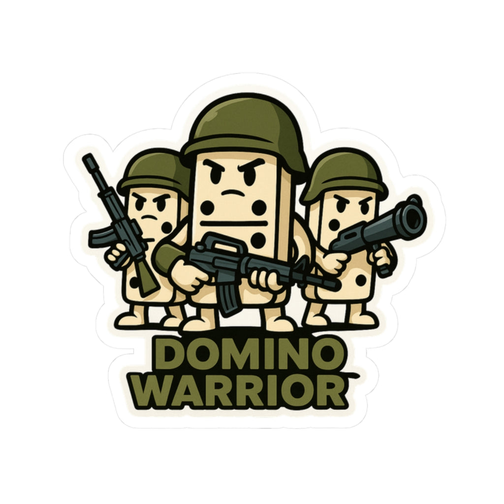 Domino Warrior, Kiss-Cut Stickers