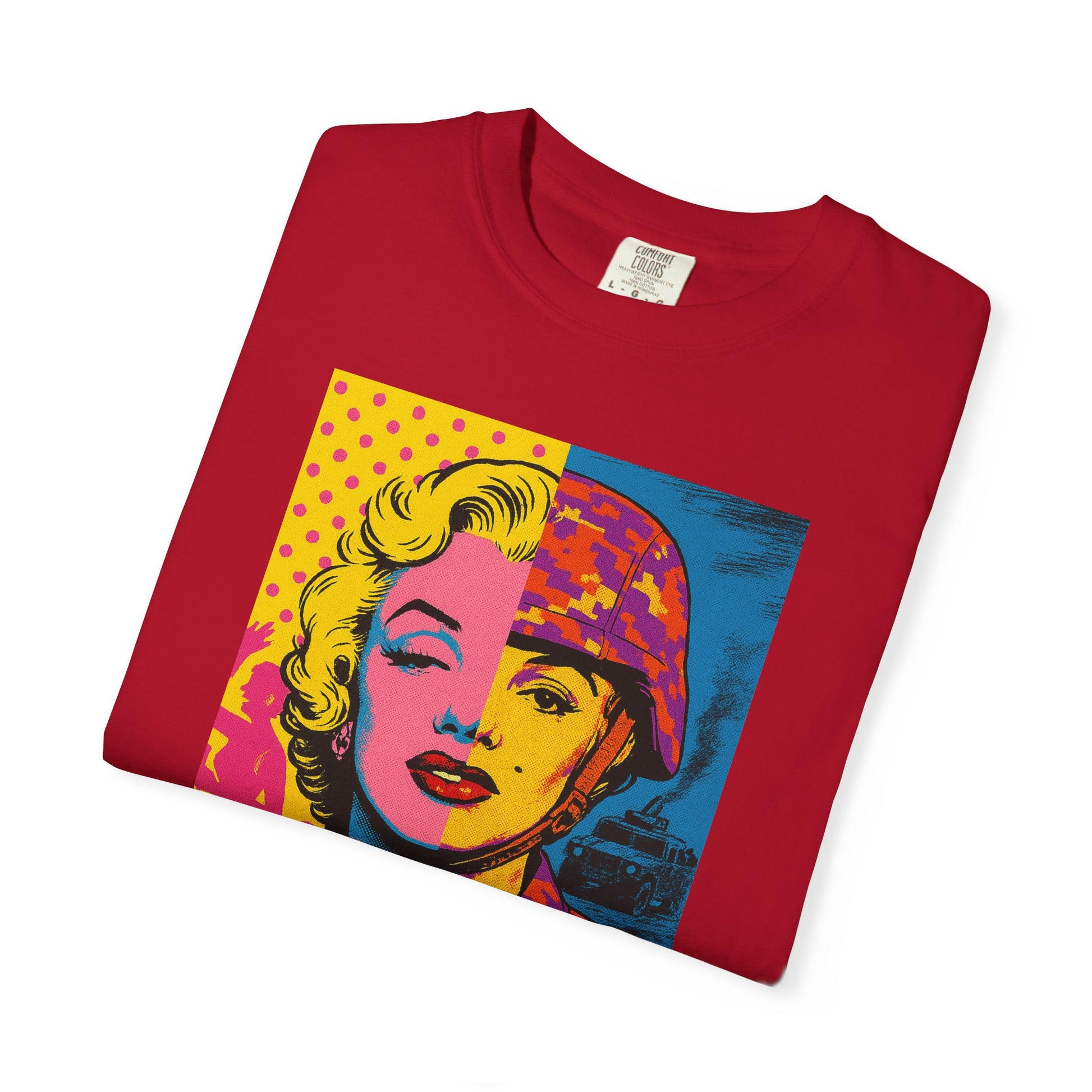 Marilyn Monroe Soldier Edition – Military-Urban Graphic Tee