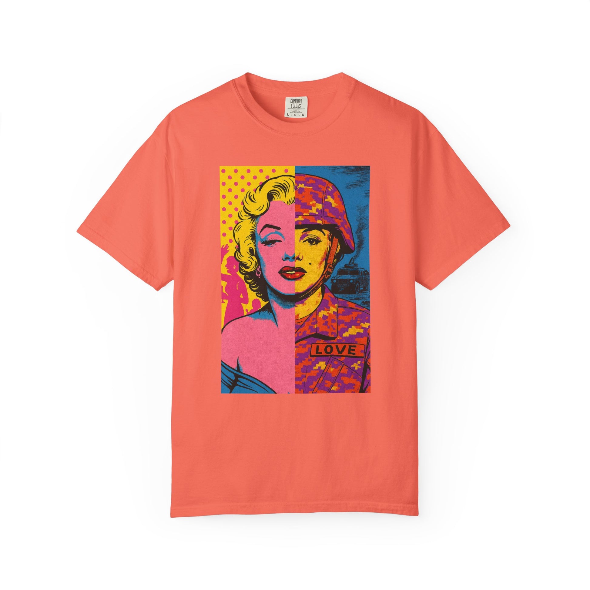 Marilyn Monroe Soldier Edition – Military-Urban Graphic Tee