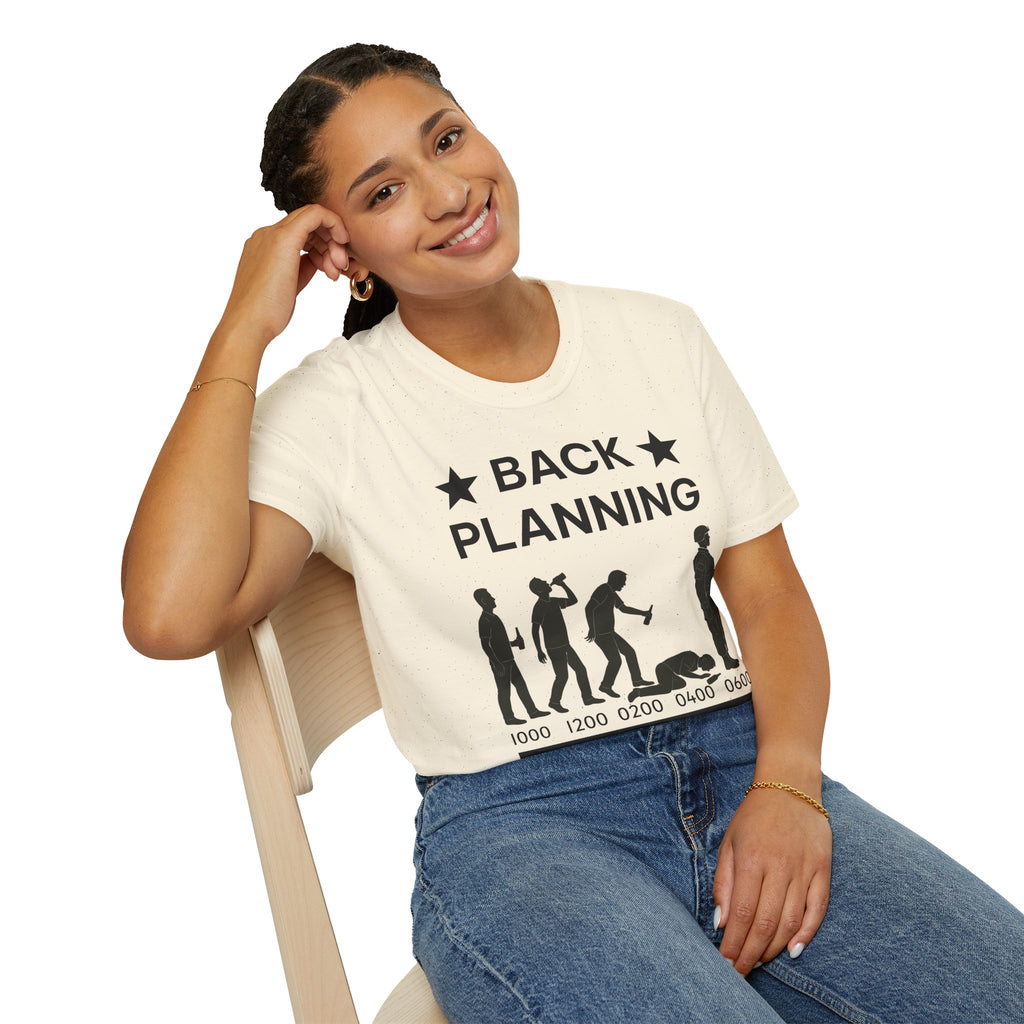"Back-Planning My Hangover " – Funny Military T-Shirt