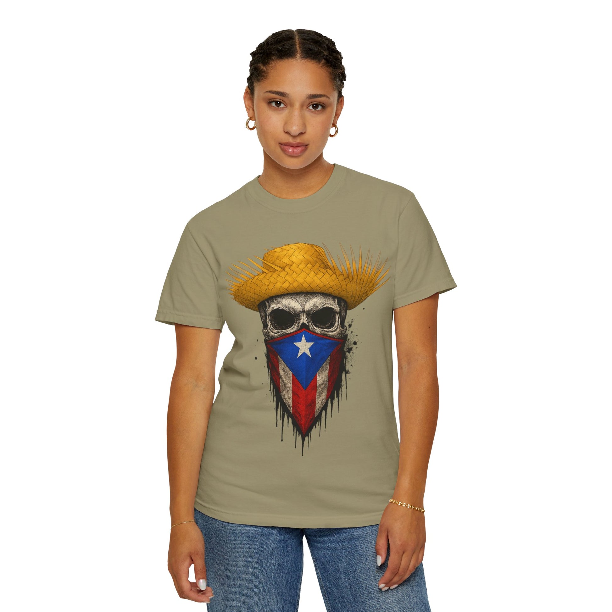 “Boricua Hasta el Hueso” Edition– Patriotic/Urban Graphic Tee