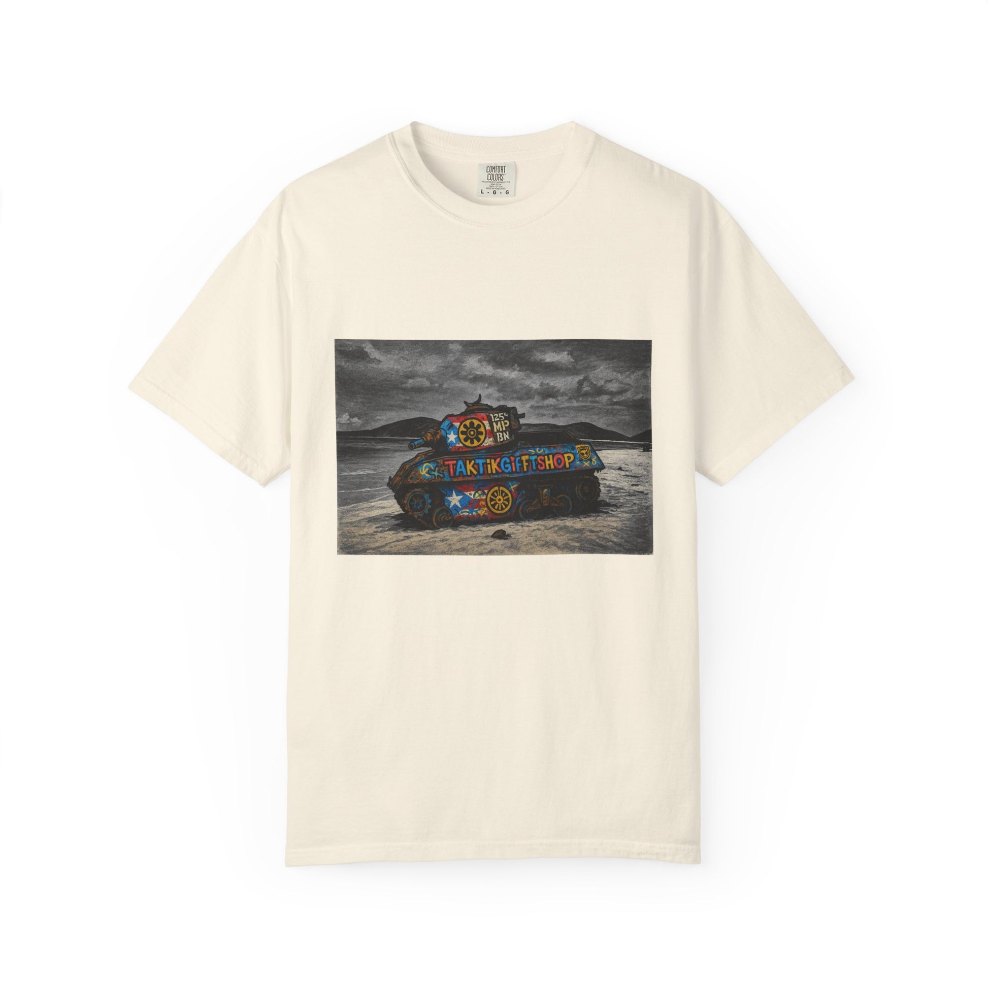 Playa Flamenco Tank Edition – Military-Urban Graphic Tee