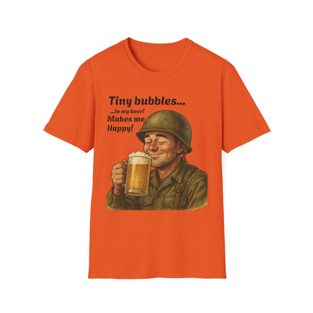 Tiny Bubbles T-Shirt – Cadence & Cold Ones Edition