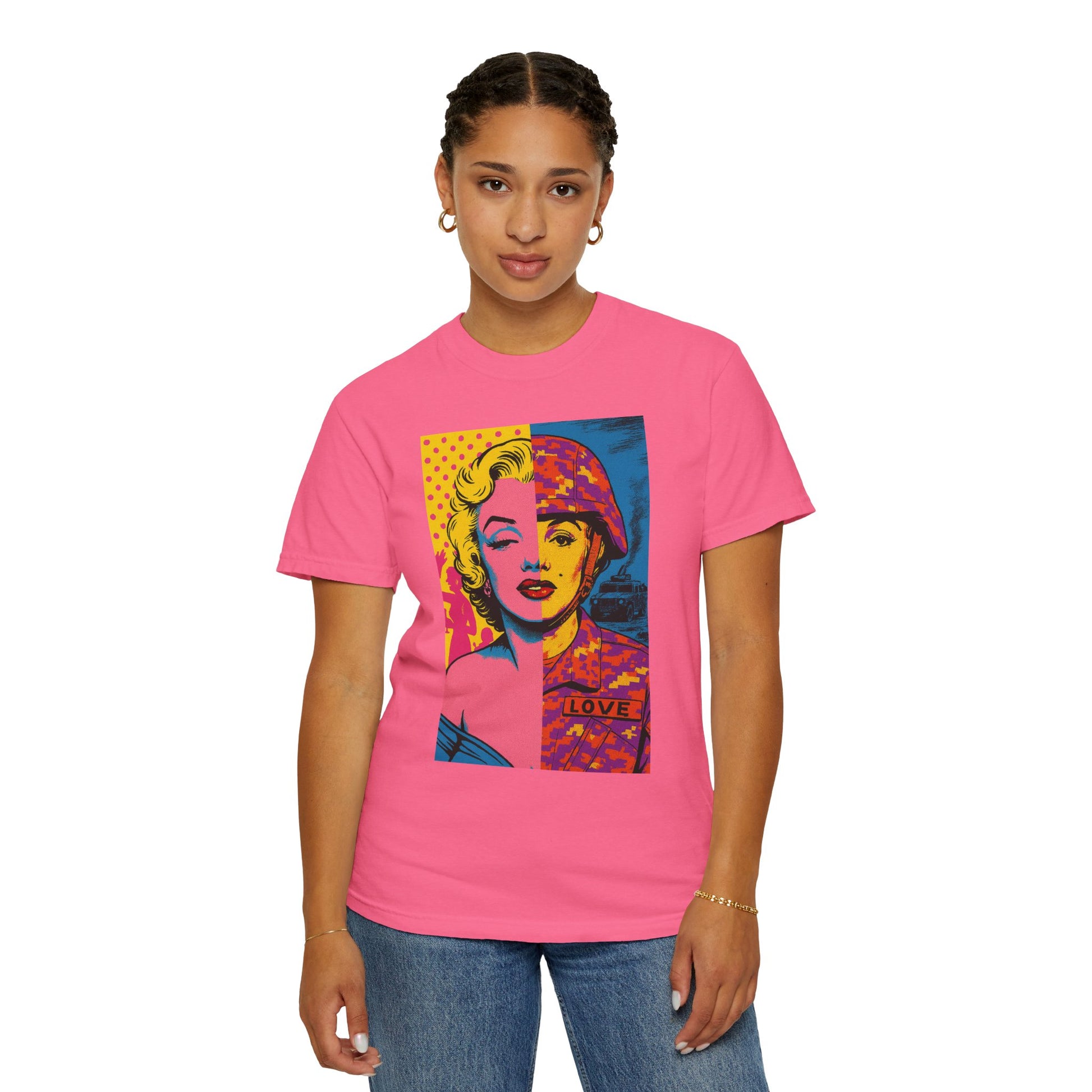 Marilyn Monroe Soldier Edition – Military-Urban Graphic Tee