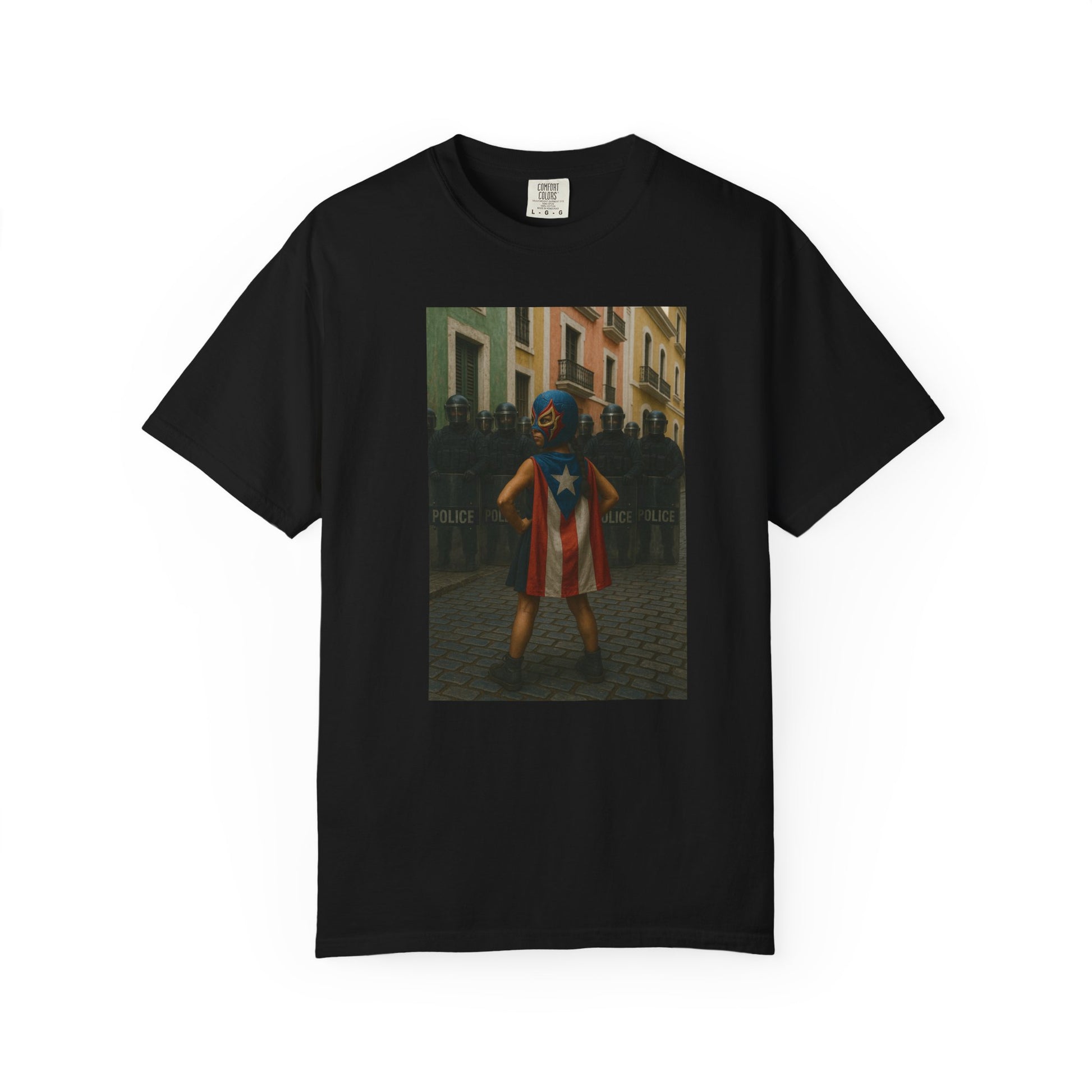 Boricua Super Girl Edition – Military-Urban Graphic Tee